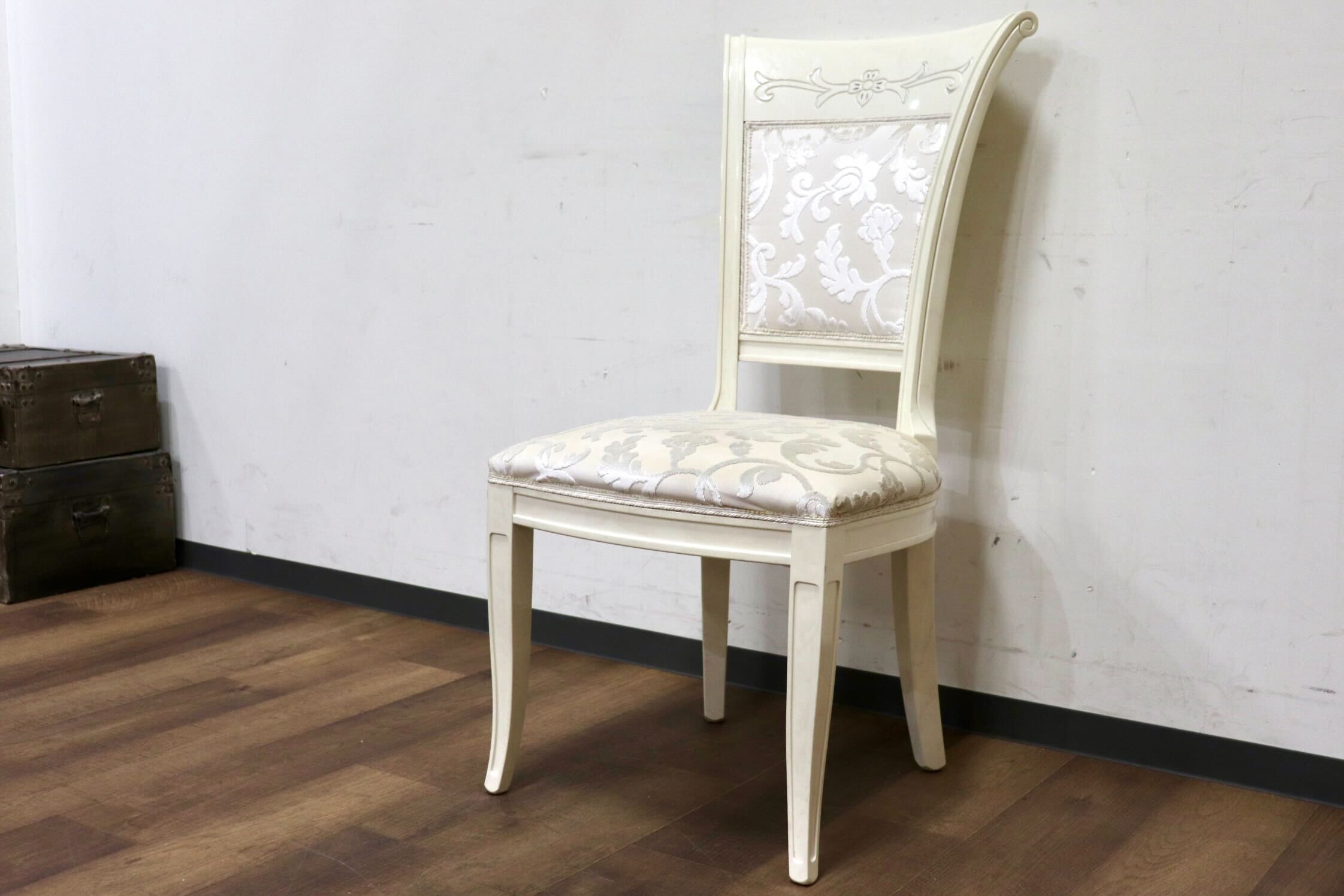 GMHK842E○SaltarelliMOBILI / サルタレッリモビリGIULIETTA ジュリエッタ ダイニングチェア 姫家具 口ココ調 イタリア製 定価約6.8万