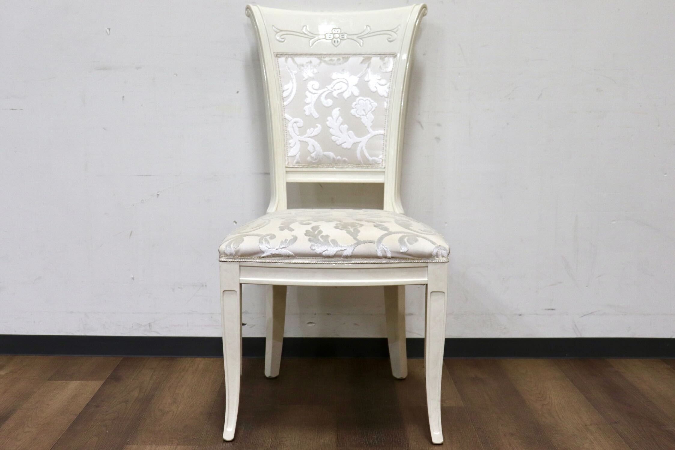 GMHK842E○SaltarelliMOBILI / サルタレッリモビリGIULIETTA ジュリエッタ ダイニングチェア 姫家具 口ココ調 イタリア製 定価約6.8万