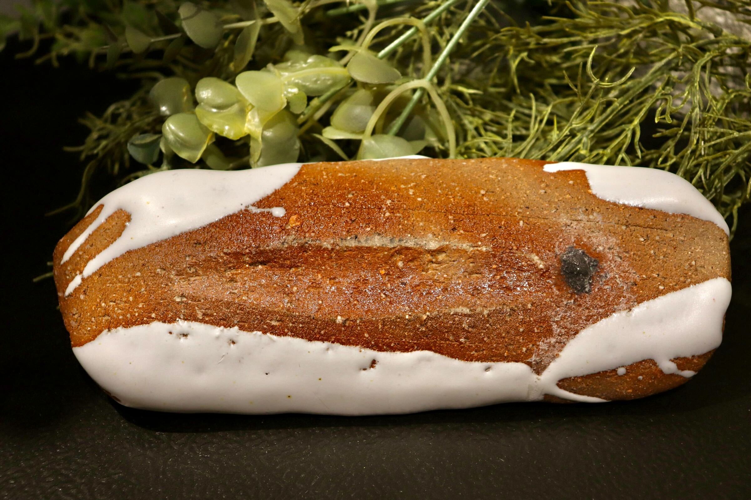 GMIO222AA◯丹文窯 丹波焼 長皿 陶器 皿 伝統工芸 丹波篠山 未使用