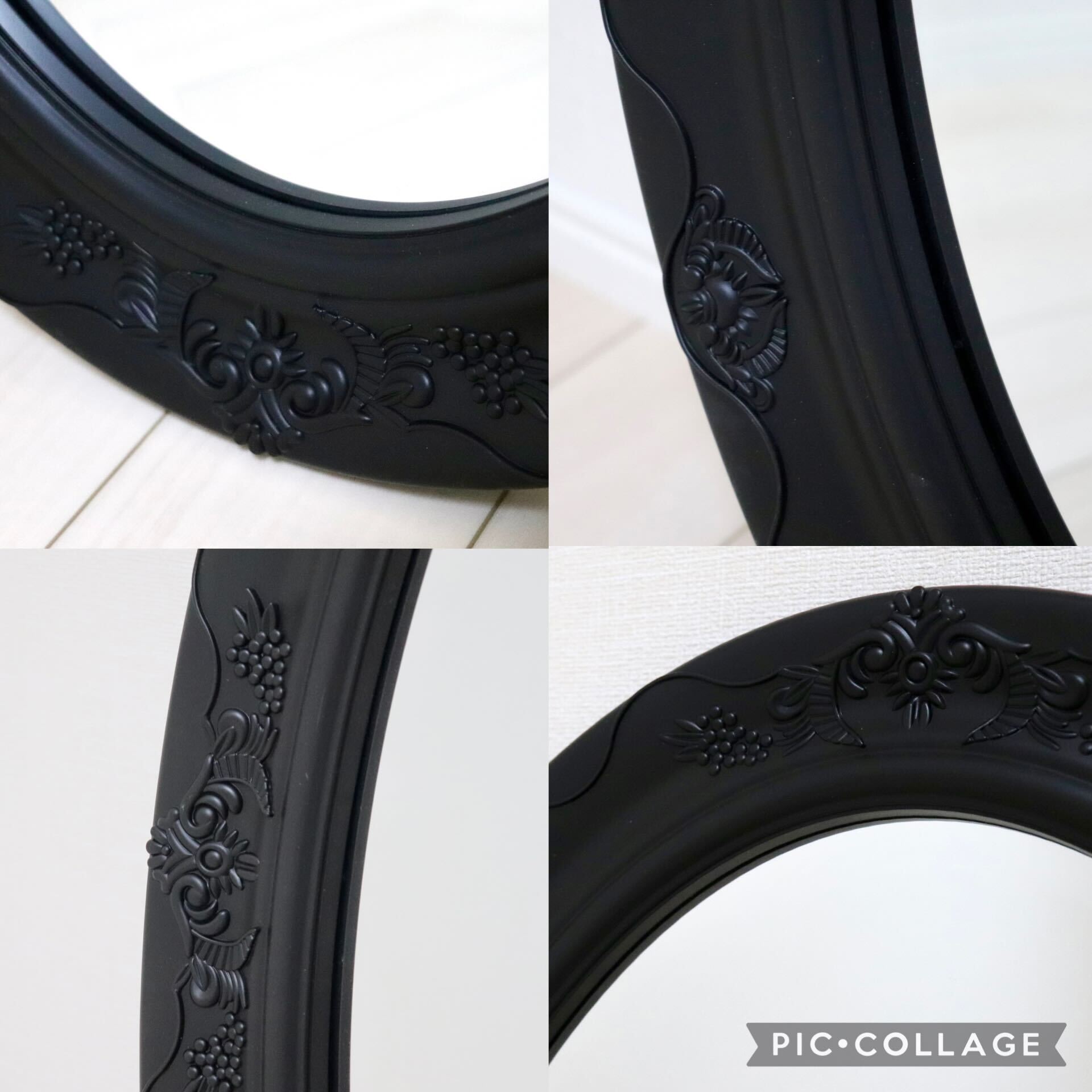 GMIK745A○ウォールミラー 壁掛け鏡 姿見 壁掛けミラー 全身鏡 立て掛けミラー 鏡 クラシック調