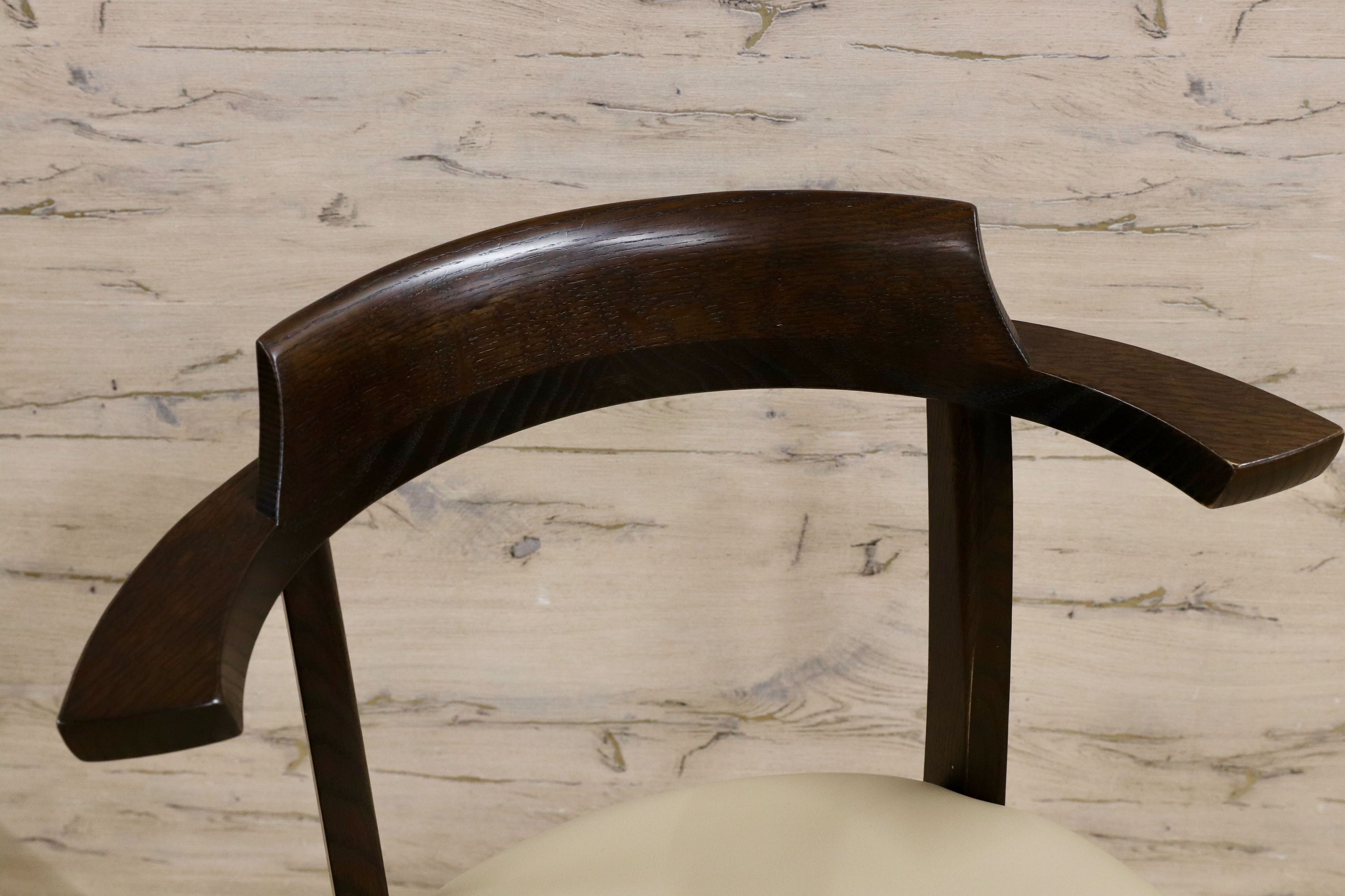 GMHH188○柏木工 / KASHIWA ソフィー OBA22 ダイニングチェア 椅子 2脚セット オーク材 飛騨家具 IDC大塚家具 定価10.7万