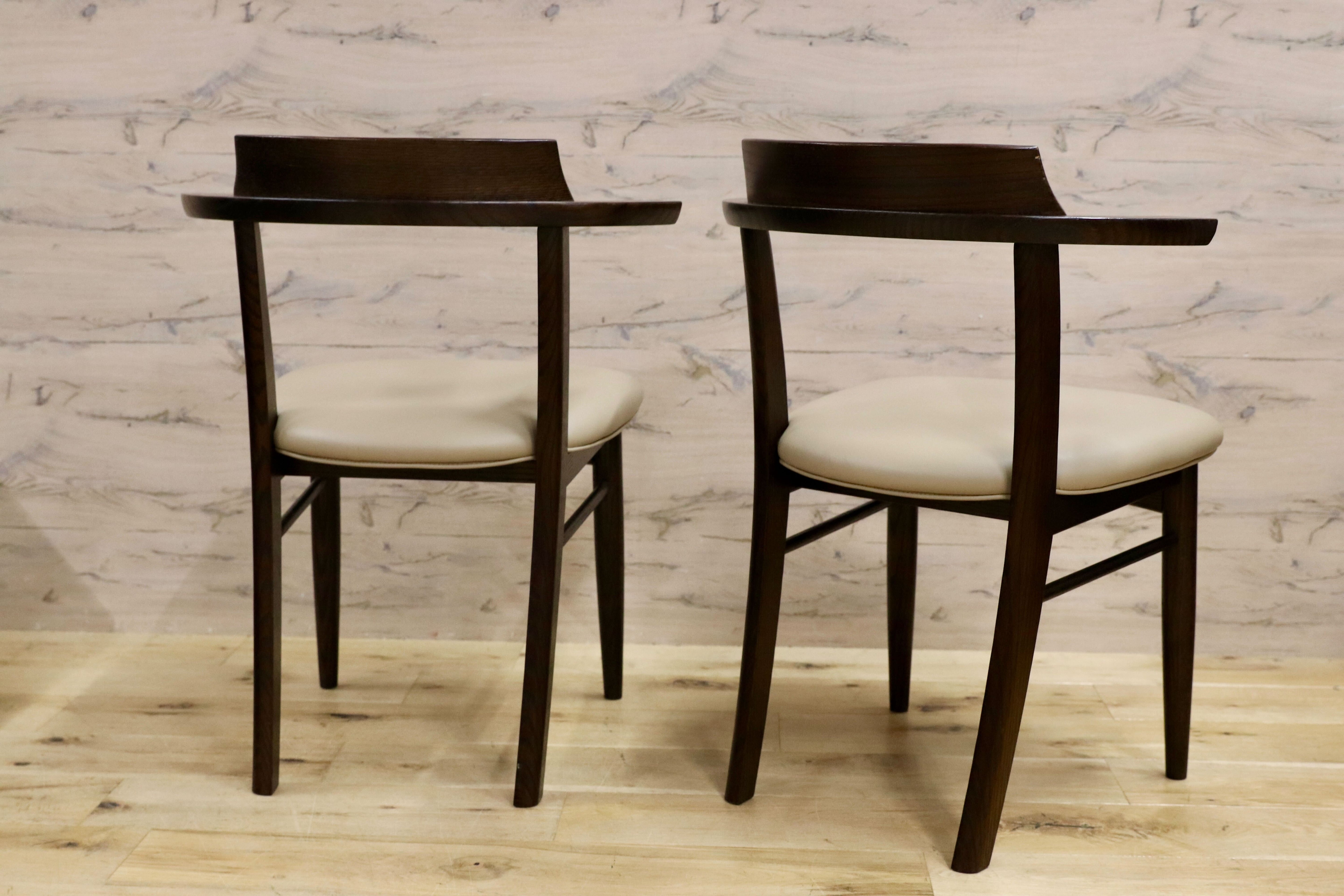 GMHH188○柏木工 / KASHIWA ソフィー OBA22 ダイニングチェア 椅子 2脚セット オーク材 飛騨家具 IDC大塚家具 定価10.7万