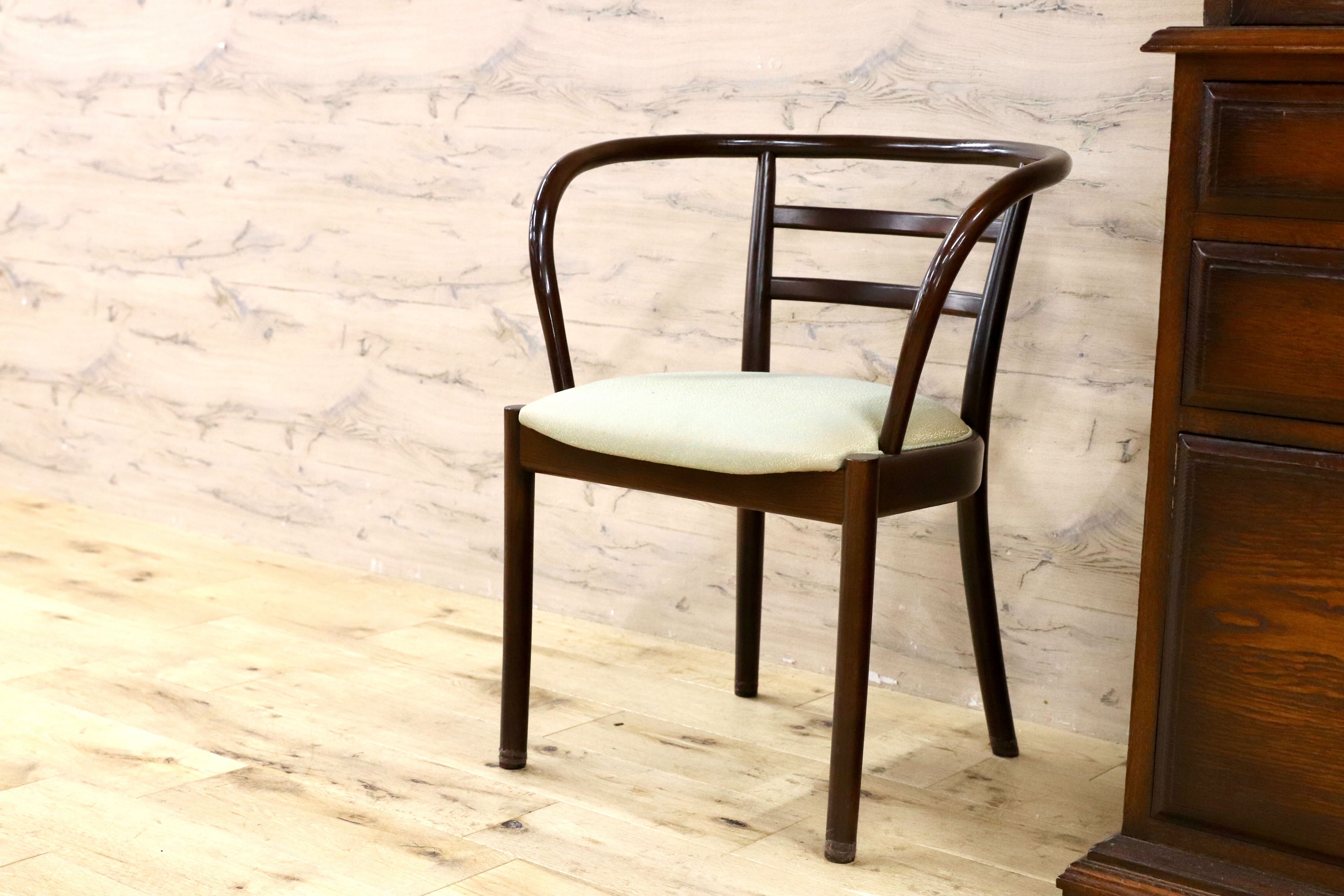 GMIH406A○飛騨産業 / HIDA キツツキ ヴィンテージ アームチェア ダイニングチェア 椅子 稀少