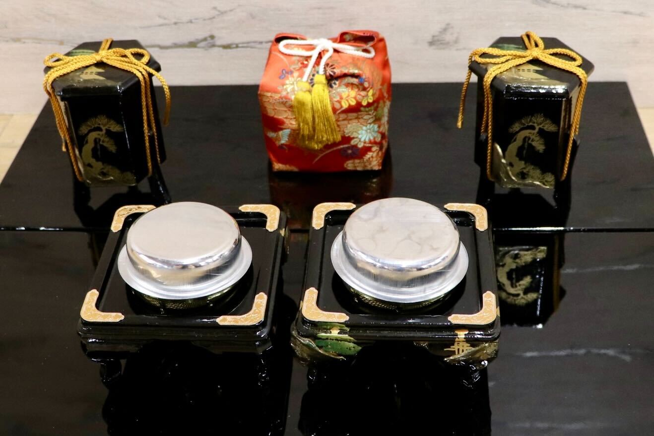 GMHS541○雛道具セット 人形なし 本金御道具セット 通産大臣賞受賞 秀叡作 雛道具