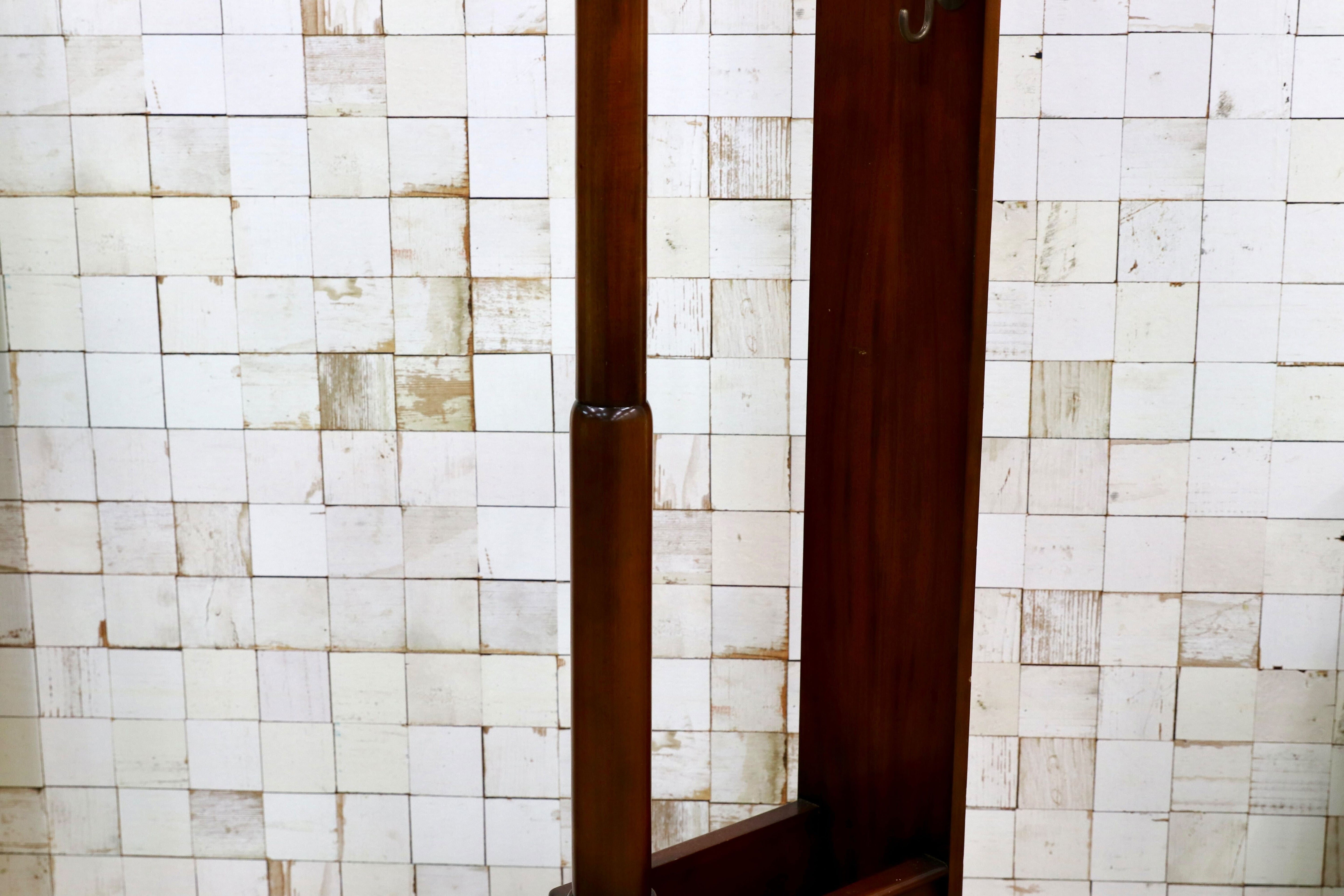 GMIO69A○JANSEN FURNITURE / ジャンセン オランダ ホールスタンド アンティーク 家具 スタンド ポールラック 定価15.6万