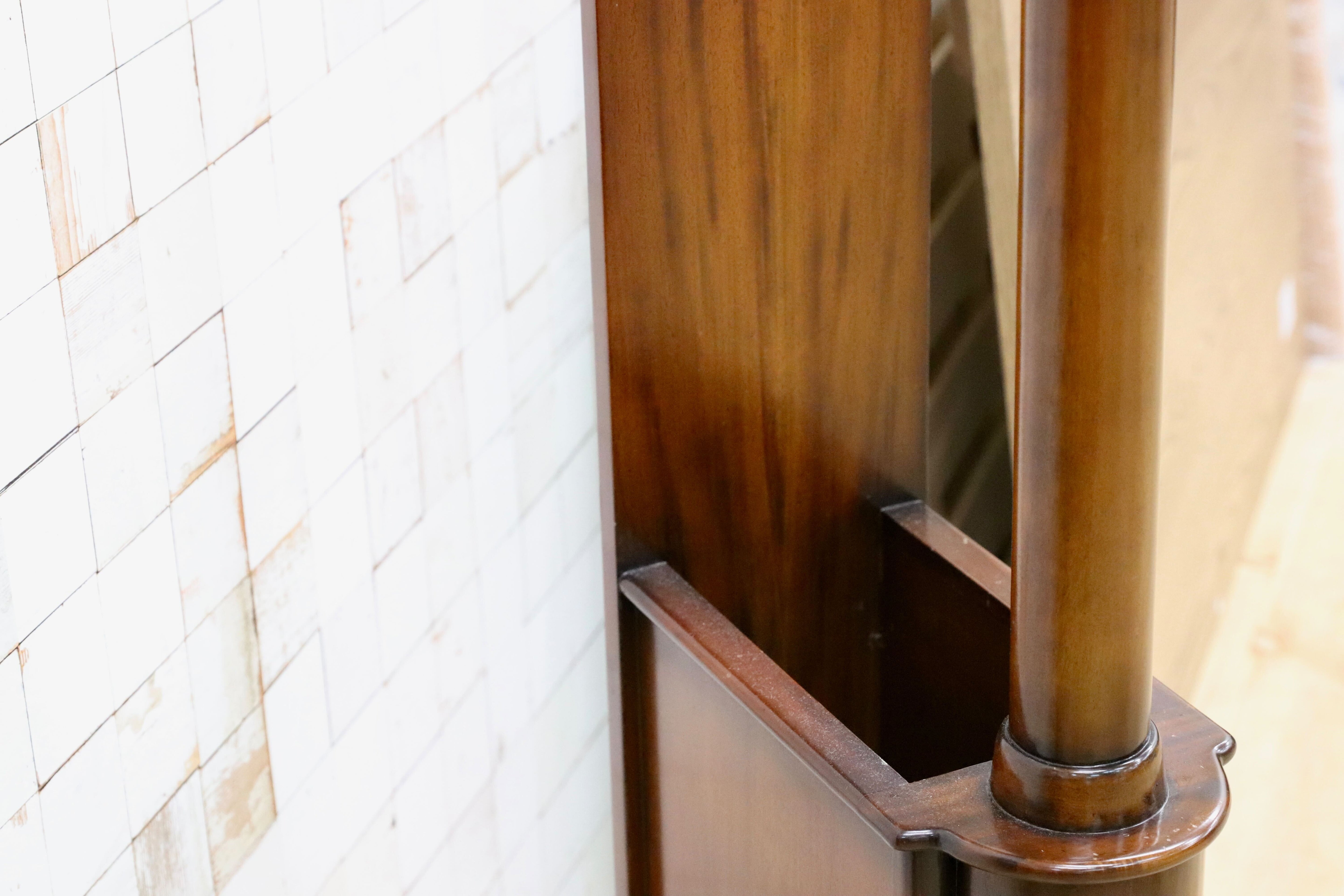 GMIO69A○JANSEN FURNITURE / ジャンセン オランダ ホールスタンド アンティーク 家具 スタンド ポールラック 定価15.6万