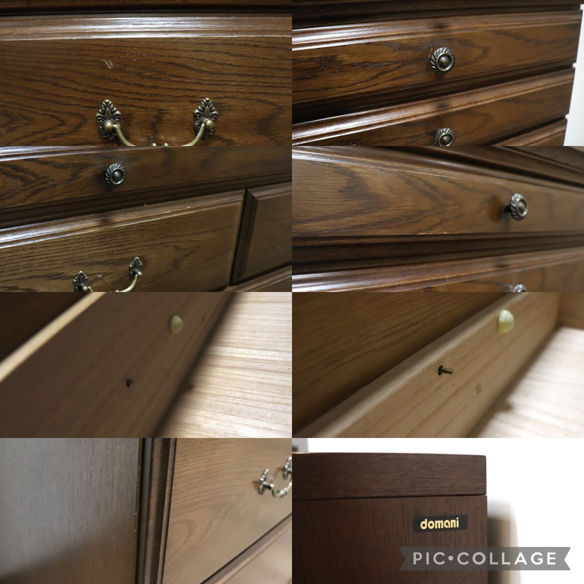 GMHN91C○domani / ドマーニ QUEENS LIFE クイーンズライフ ハイチェスト 整理箪笥 収納家具 オーク材 クラシック カリモク最高峰 約48万