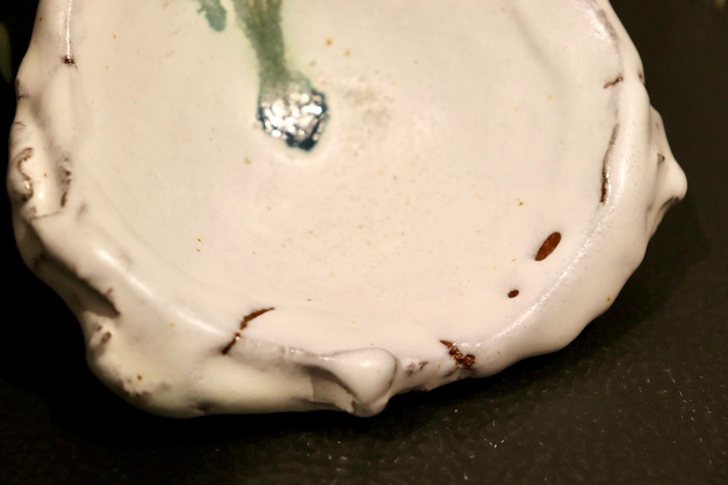 GMIO222AB-B◯丹文窯 丹波焼 丸皿 陶器 皿 伝統工芸 丹波篠山 未使用