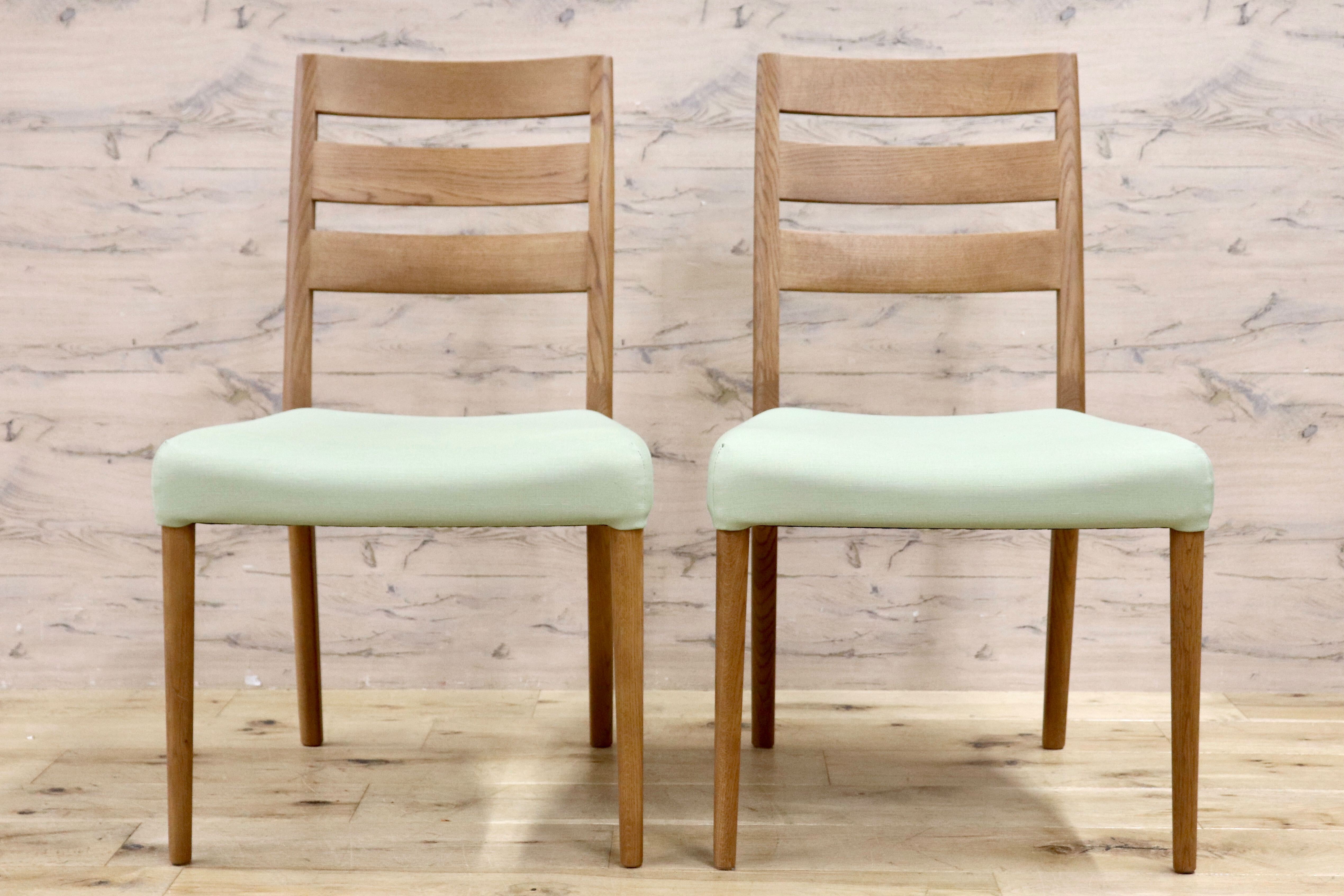 GMHK556B○karimoku / カリモク CT6115 ダイニングチェア 2脚セット アームレスチェア 椅子 シンプル モダン 国産家具 展示品