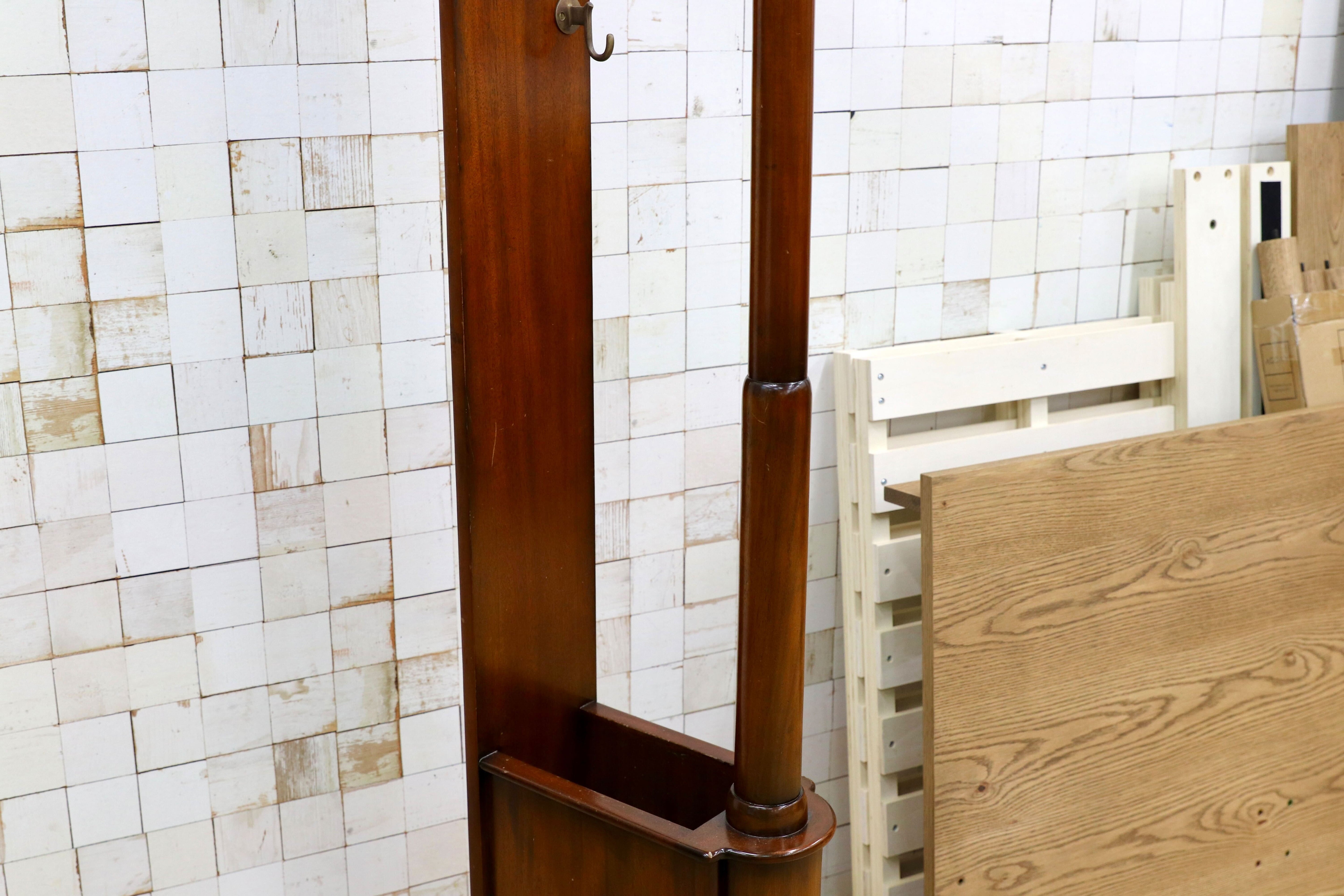 GMIO69B○JANSEN FURNITURE / ジャンセン オランダ ホールスタンド アンティーク 家具 スタンド ポールラック 定価15.6万