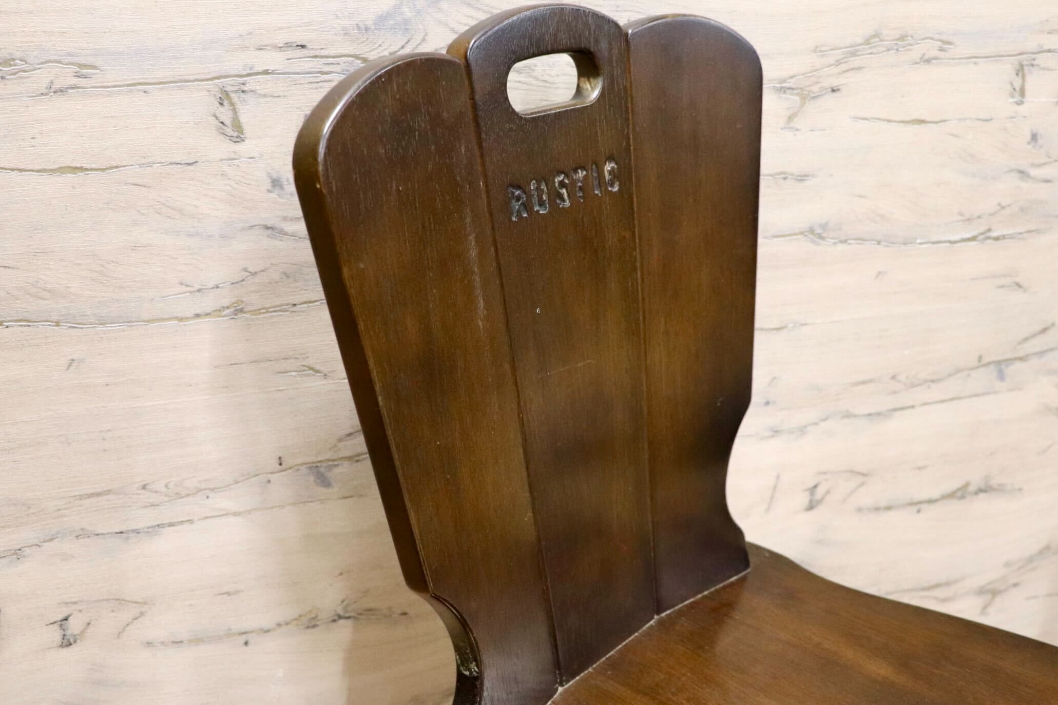 GMHK825A○karimoku / カリモク RUSTIC ルスティック 椅子 チェア 2脚セット ダイニングチェア ヴィンテージ 国産家具