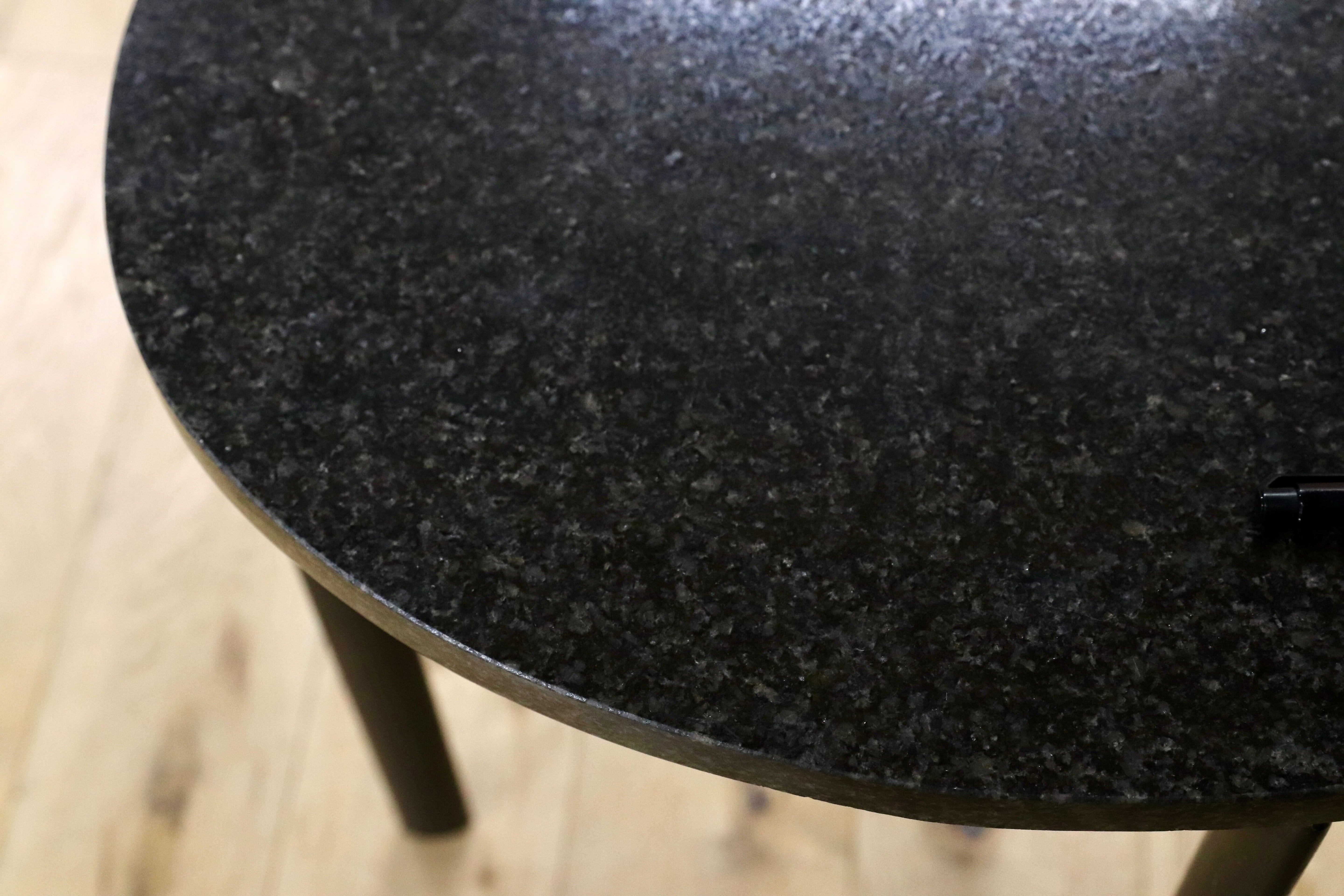 GMIK321○御影石 ストーンテーブル サイドテーブル コーヒーテーブル 花台 飾り台 クラシック 和モダン ※引取り推奨