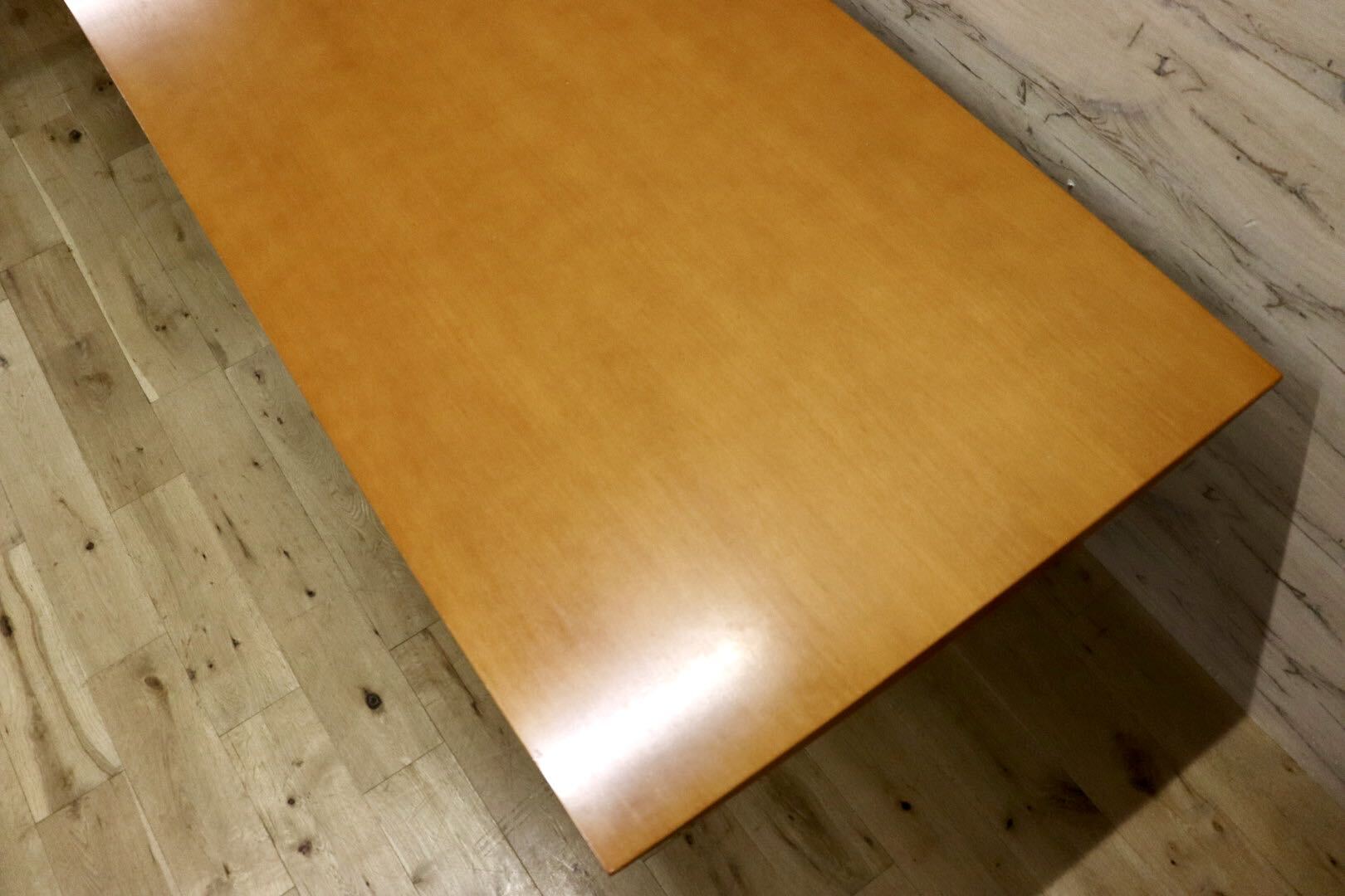 GMJK365◯arflex / アルフレックス TAVOLO NAVE タボロナーベ ダイニングテーブル 食卓テーブル ビーチ材 イタリアモダン 定価約63.8万
