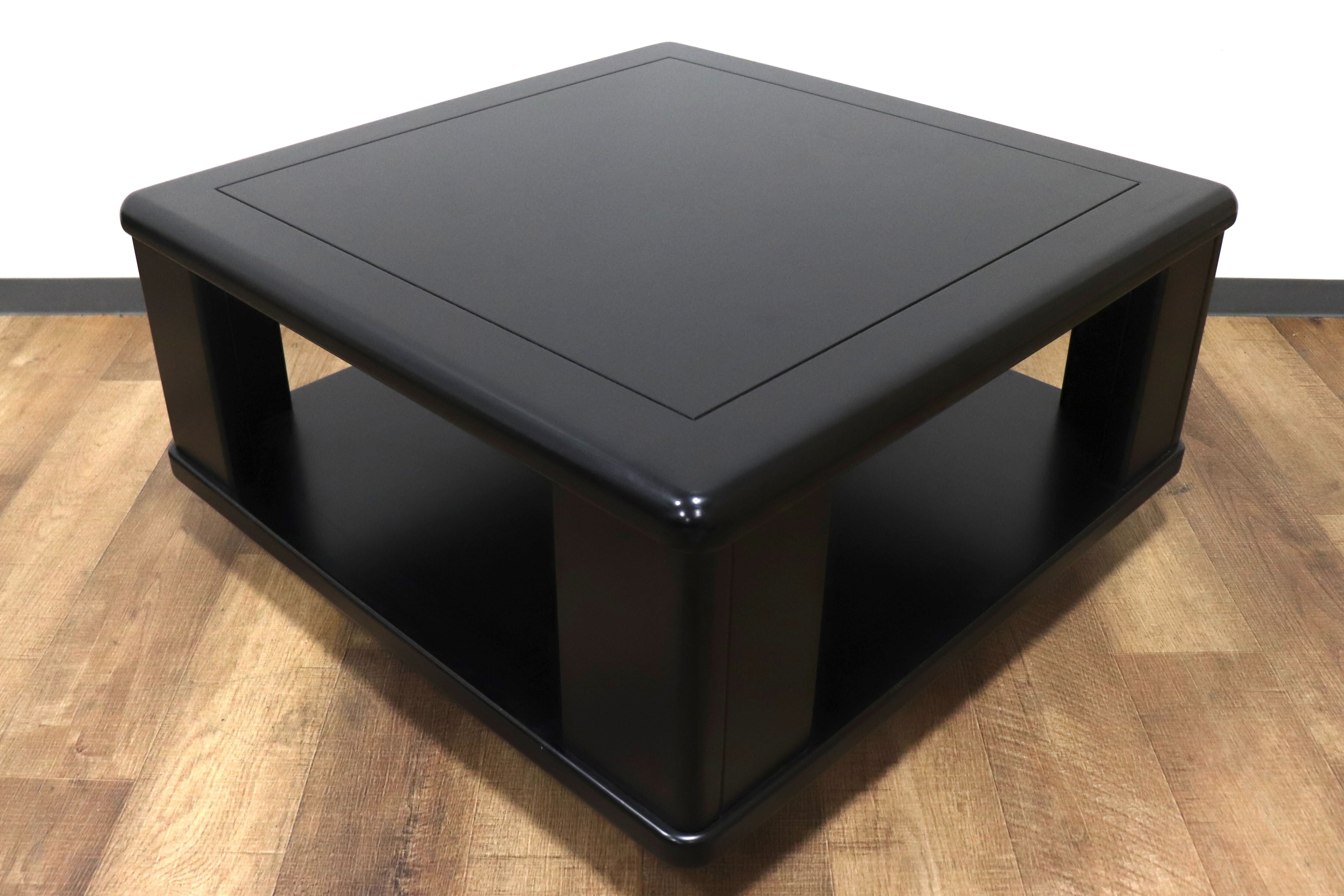 GMHH98D○karimoku / カリモク センターテーブル ローテーブル リビングテーブル 応接 机 座卓 テーブル ブラック 国産家具 アンティーク