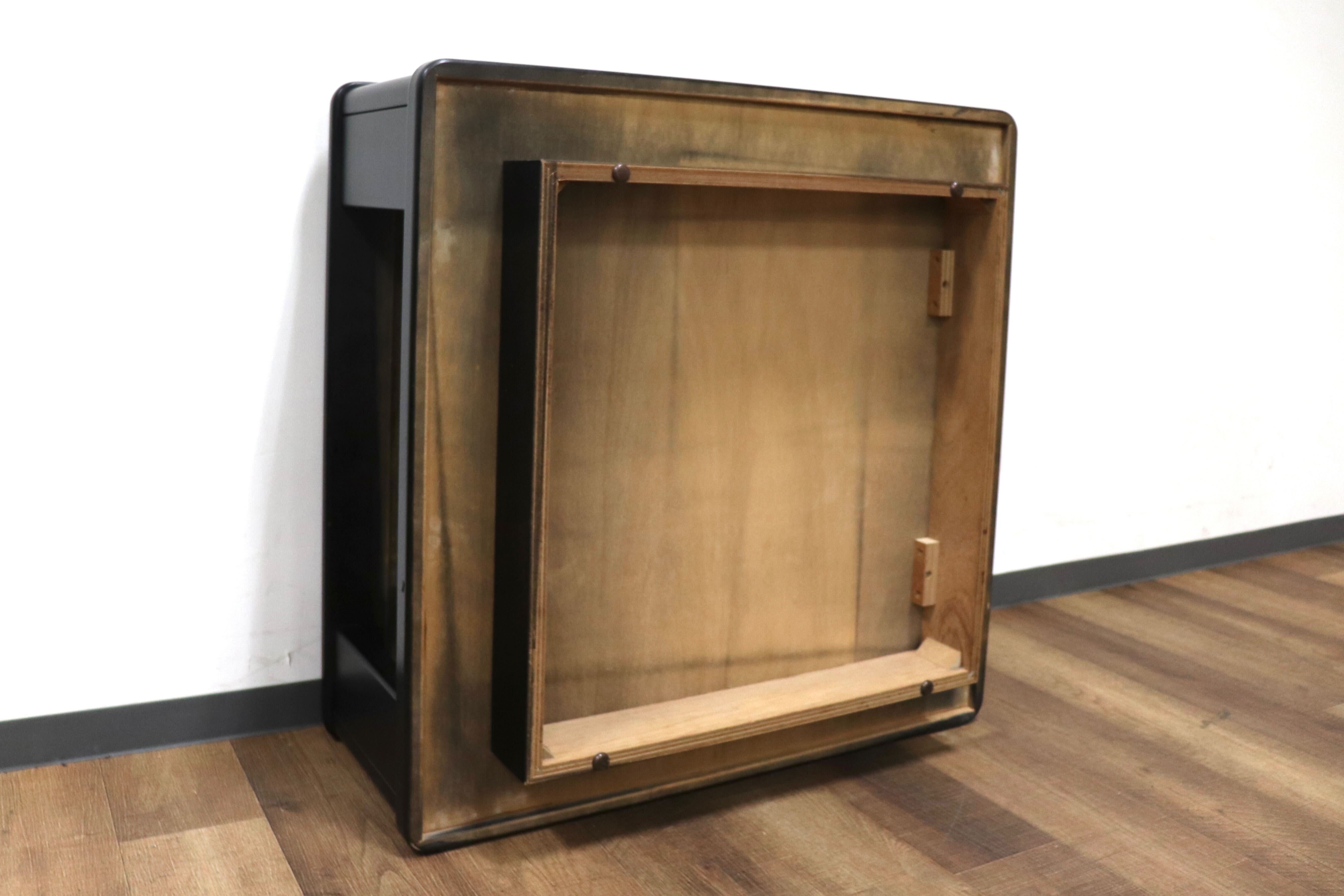 GMHH98D○karimoku / カリモク センターテーブル ローテーブル リビングテーブル 応接 机 座卓 テーブル ブラック 国産家具 アンティーク