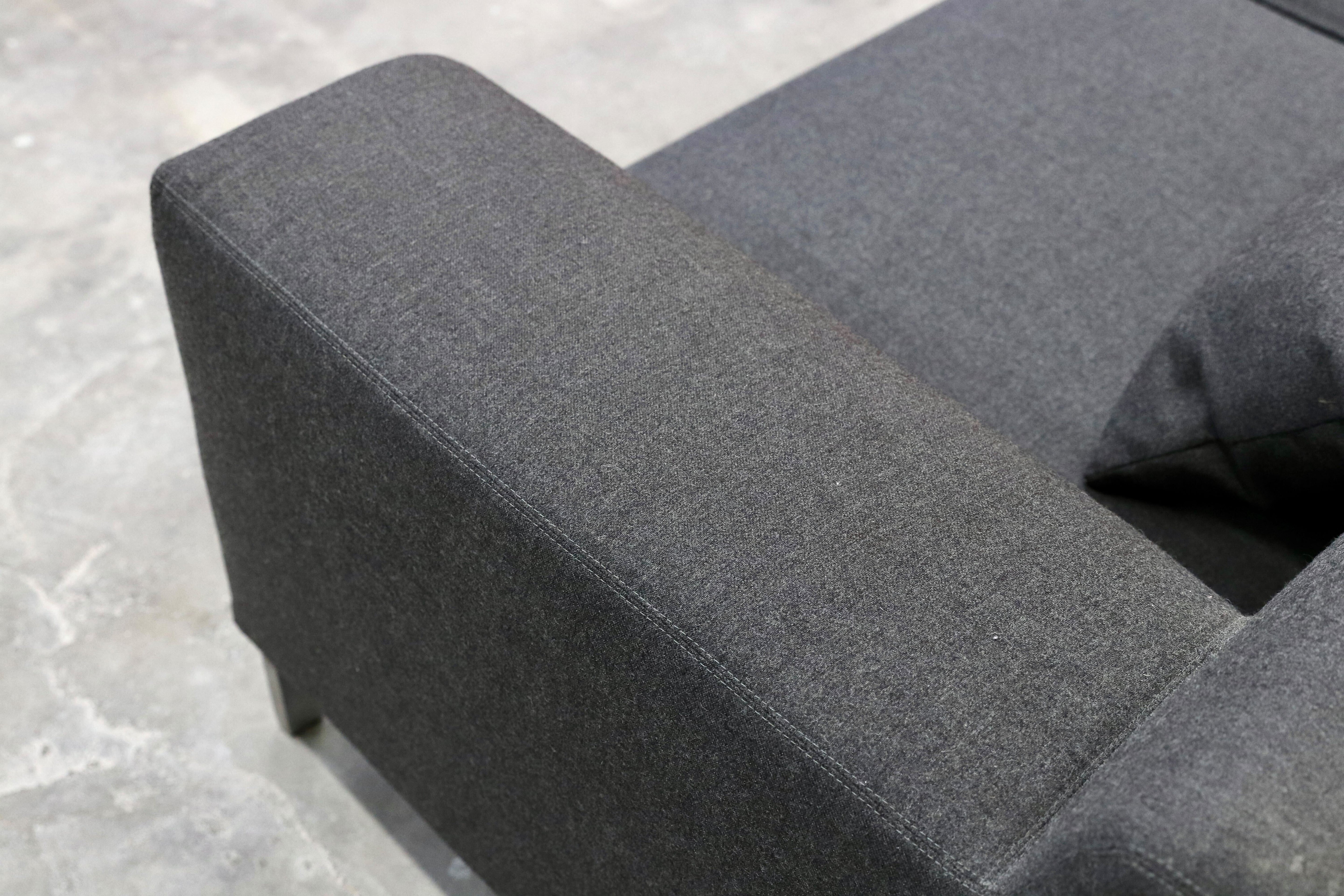 GMHS530○zanotta / ザノッタ Greg グレッグ 2人掛けソファ ラブソファ ファブリック イタリアモダン エマフ・プロジェッティ 約80万 稀少