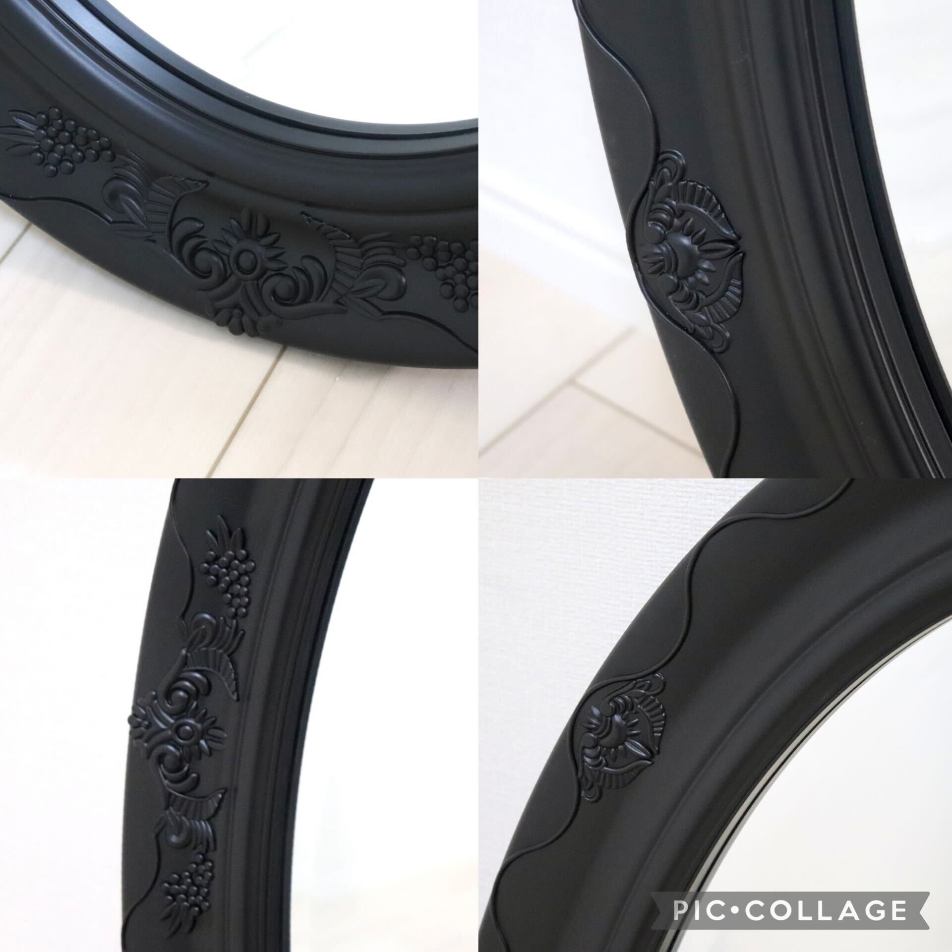 GMIK745I○ウォールミラー 壁掛け鏡 姿見 壁掛けミラー 全身鏡 立て掛けミラー 鏡 クラシック調