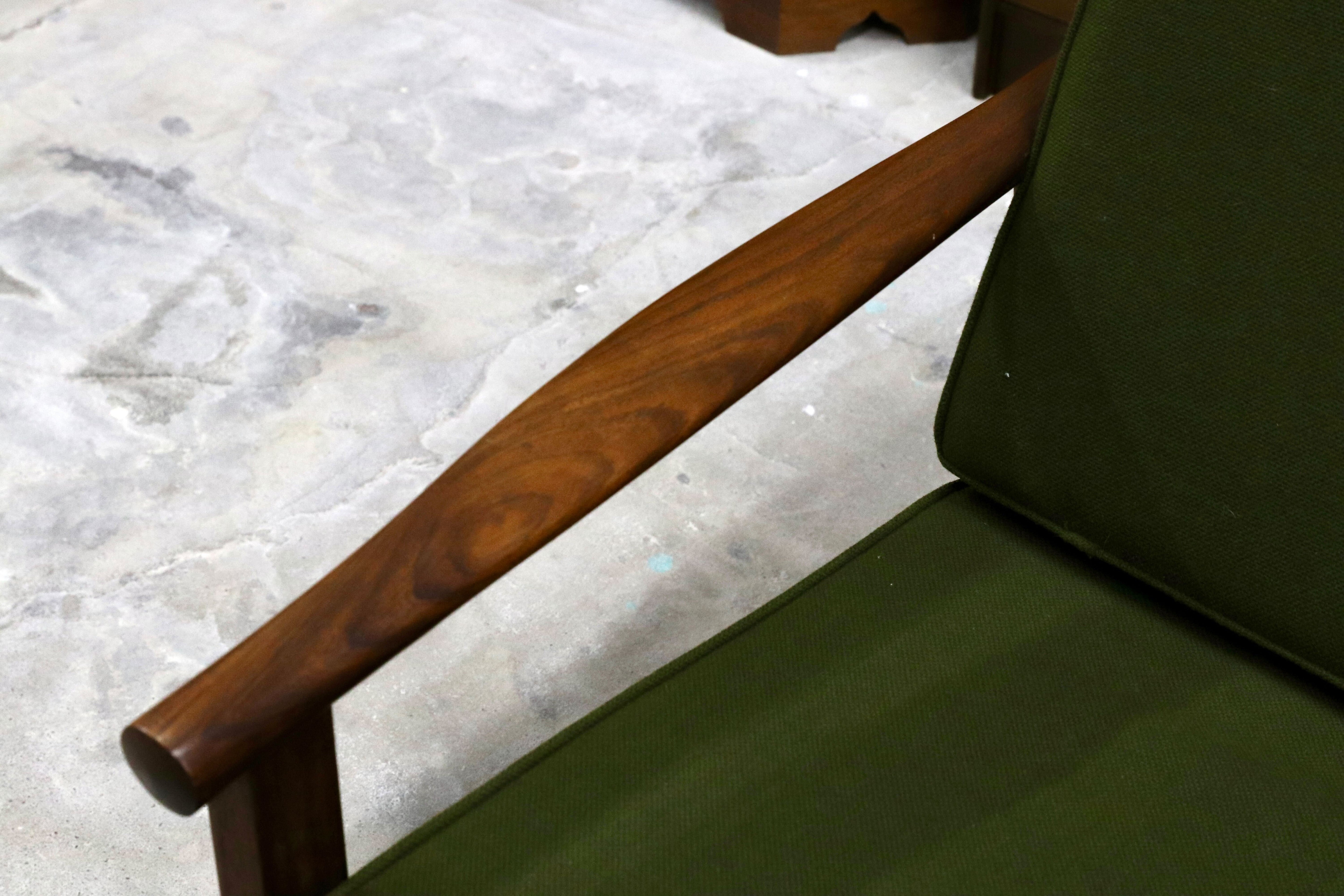 GMHS533C○オールドマルニ / maruni 孔雀 60年代 3人掛けソファ トリプルソファ 椅子 ローズウッド 北欧スタイル ジャパニーズモダン 稀少