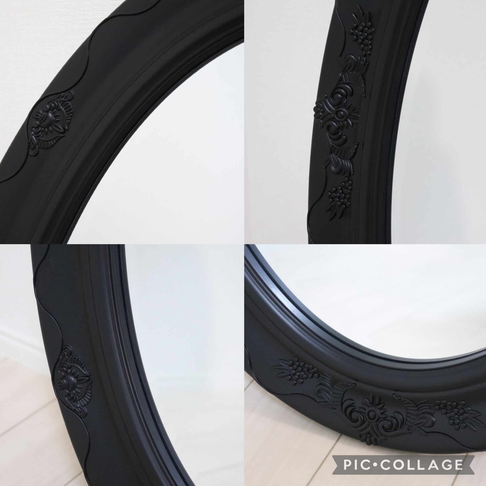 GMIK745L○ウォールミラー 壁掛け鏡 姿見 壁掛けミラー 全身鏡 立て掛けミラー 鏡 クラシック調