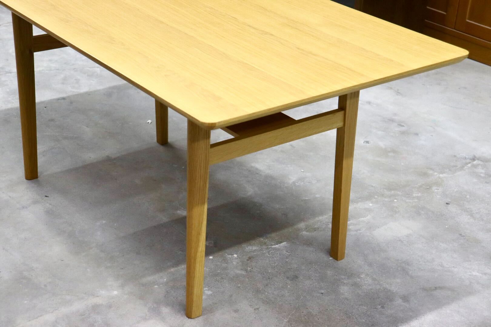 GMHK501○unico / ウニコ LOM ロム ダイニングテーブル 食卓テーブル 作業台 ナチュラル 北欧スタイル オーク材 定価約7万 展示品