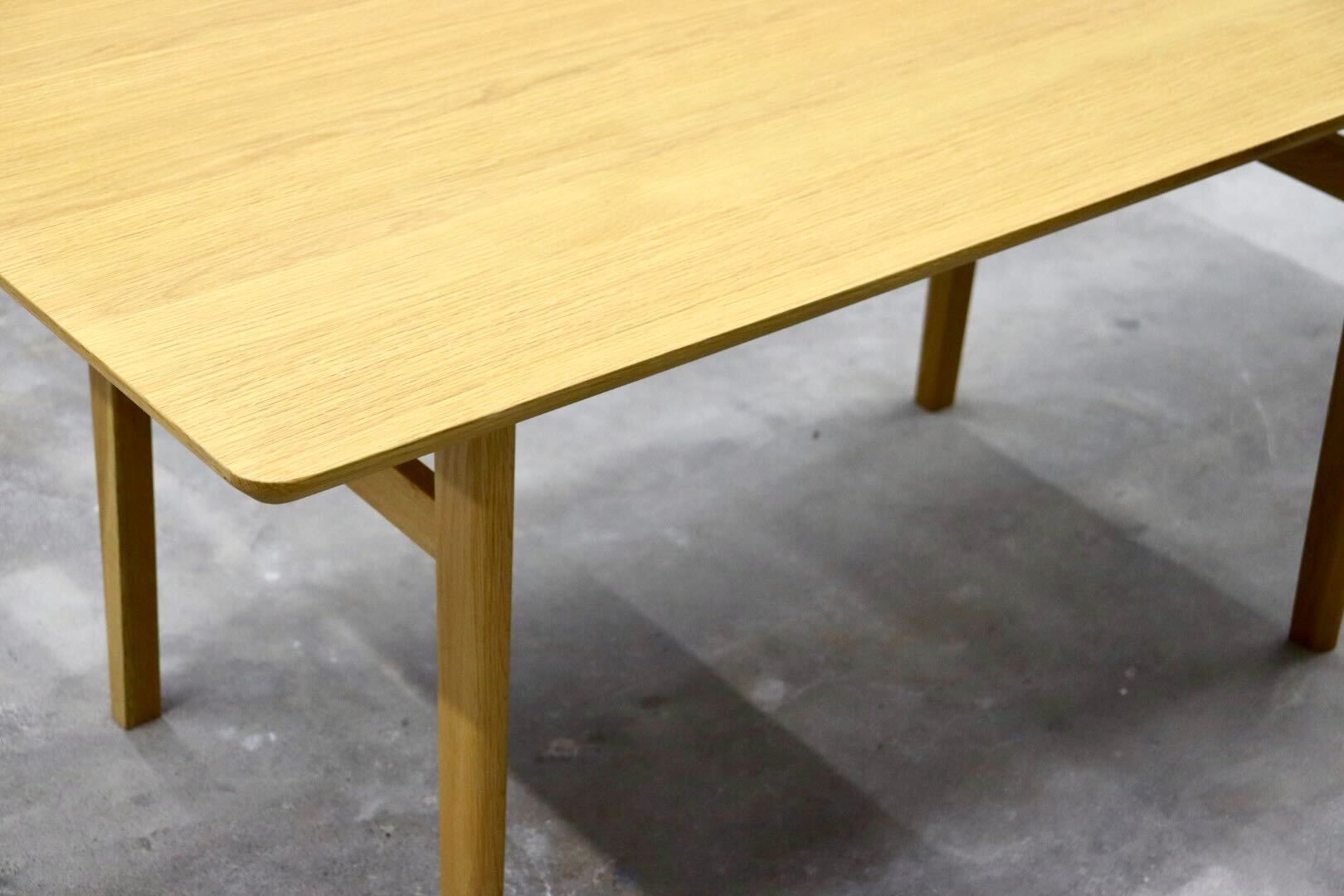 GMHK501○unico / ウニコ LOM ロム ダイニングテーブル 食卓テーブル 作業台 ナチュラル 北欧スタイル オーク材 定価約7万 展示品