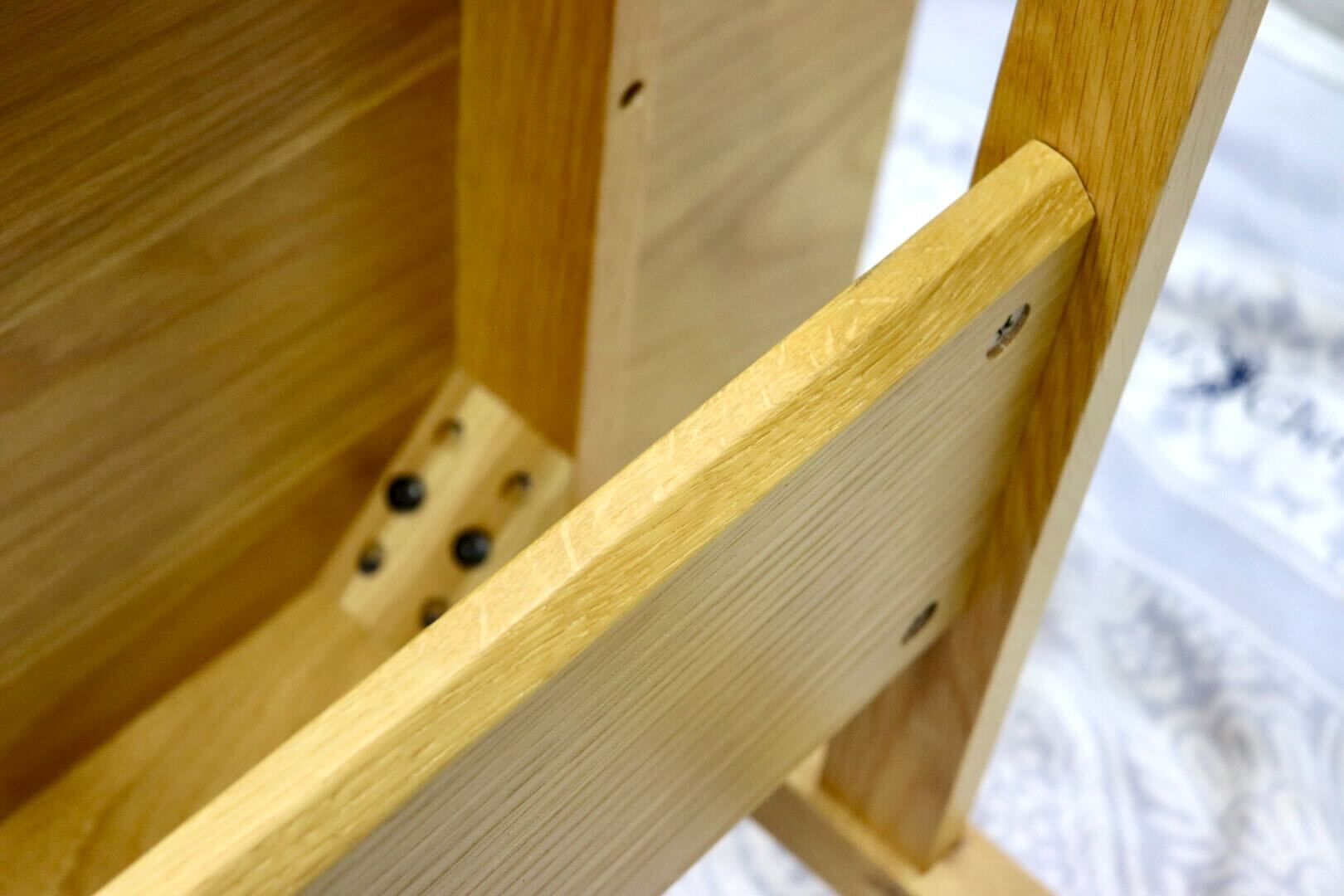 GMHK501○unico / ウニコ LOM ロム ダイニングテーブル 食卓テーブル 作業台 ナチュラル 北欧スタイル オーク材 定価約7万 展示品