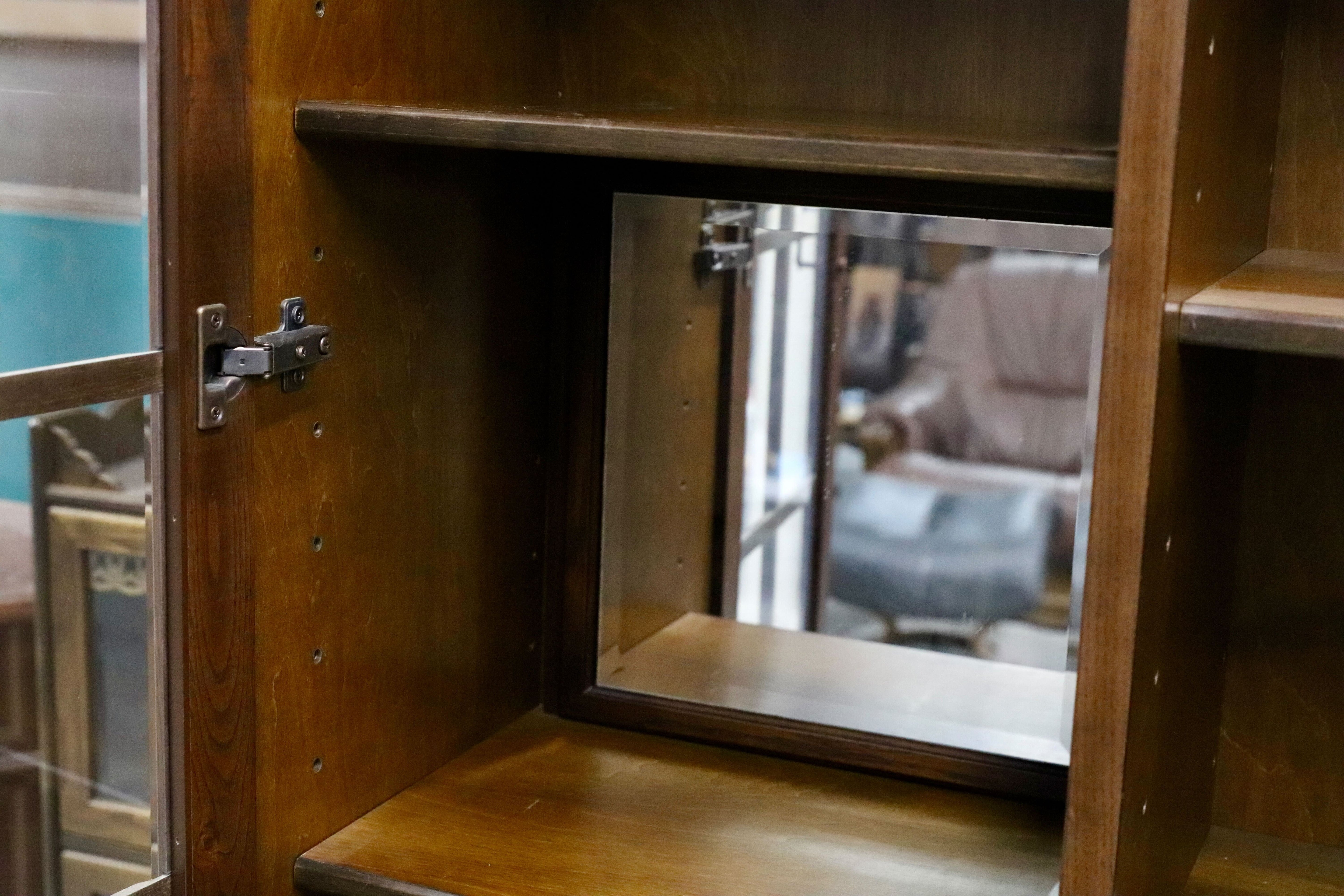 GMHS528○ATLANTA / アトランタ IDF太田長 食器棚 飾り棚 キャビネット 水屋棚 アーリーアメリカン クラシック アンティーク調