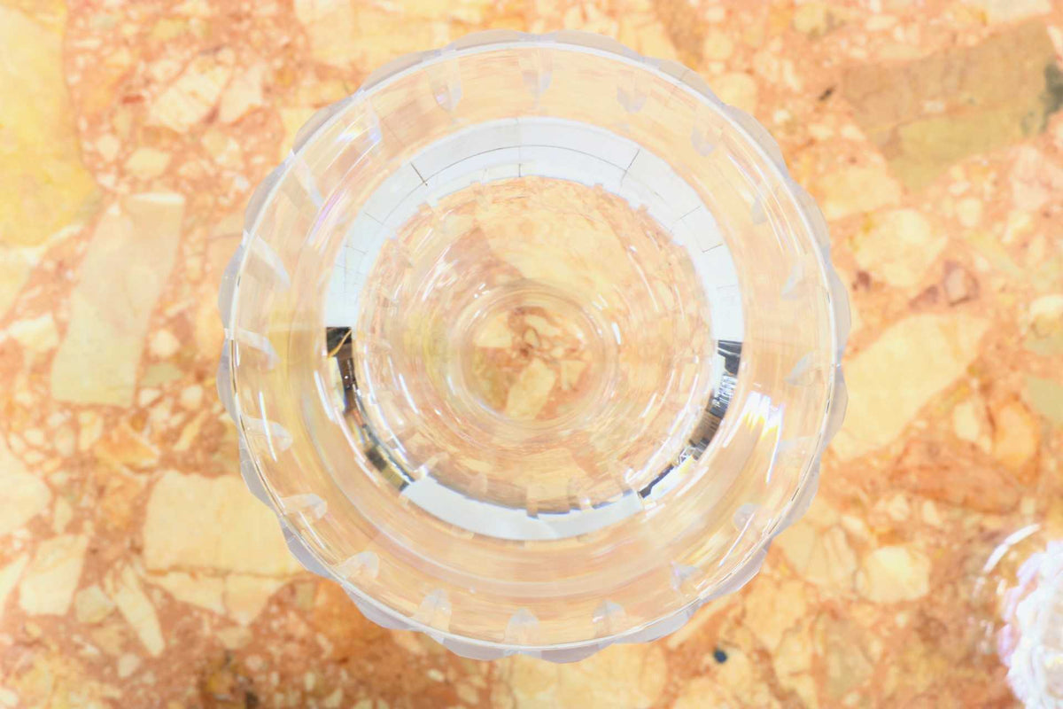 GMJH328I◯ガラス製 ナイトカラフェ グラス セット レトロ デキャンタ 水差し カットガラス 硝子 フラワーベース クリスタルガラス