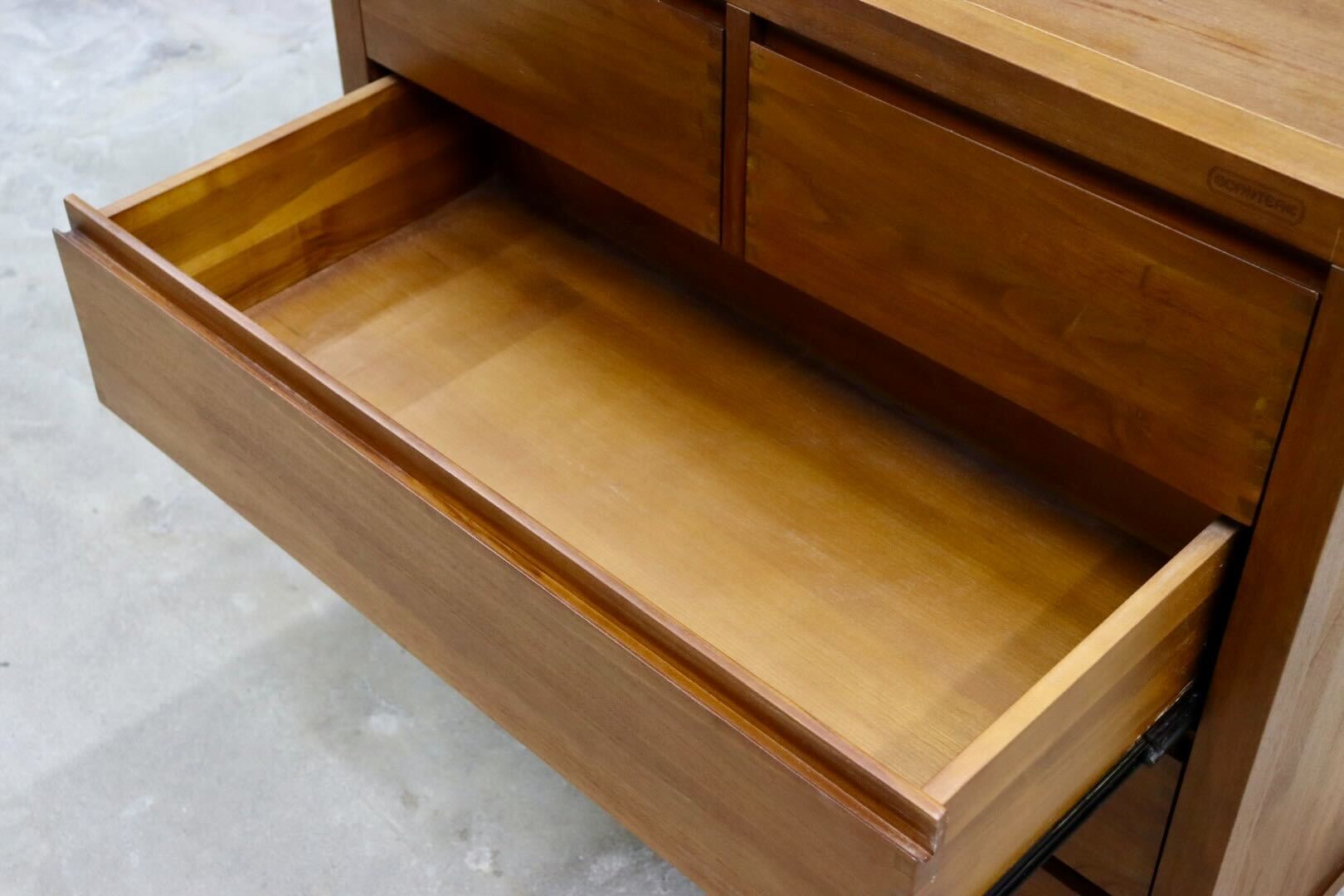 GMHK455○SCANTEAK / スキャンティーク FISKE フィスク 4段チェスト 収納家具 整理タンス 衣装箪笥 チーク材 北欧スタイル