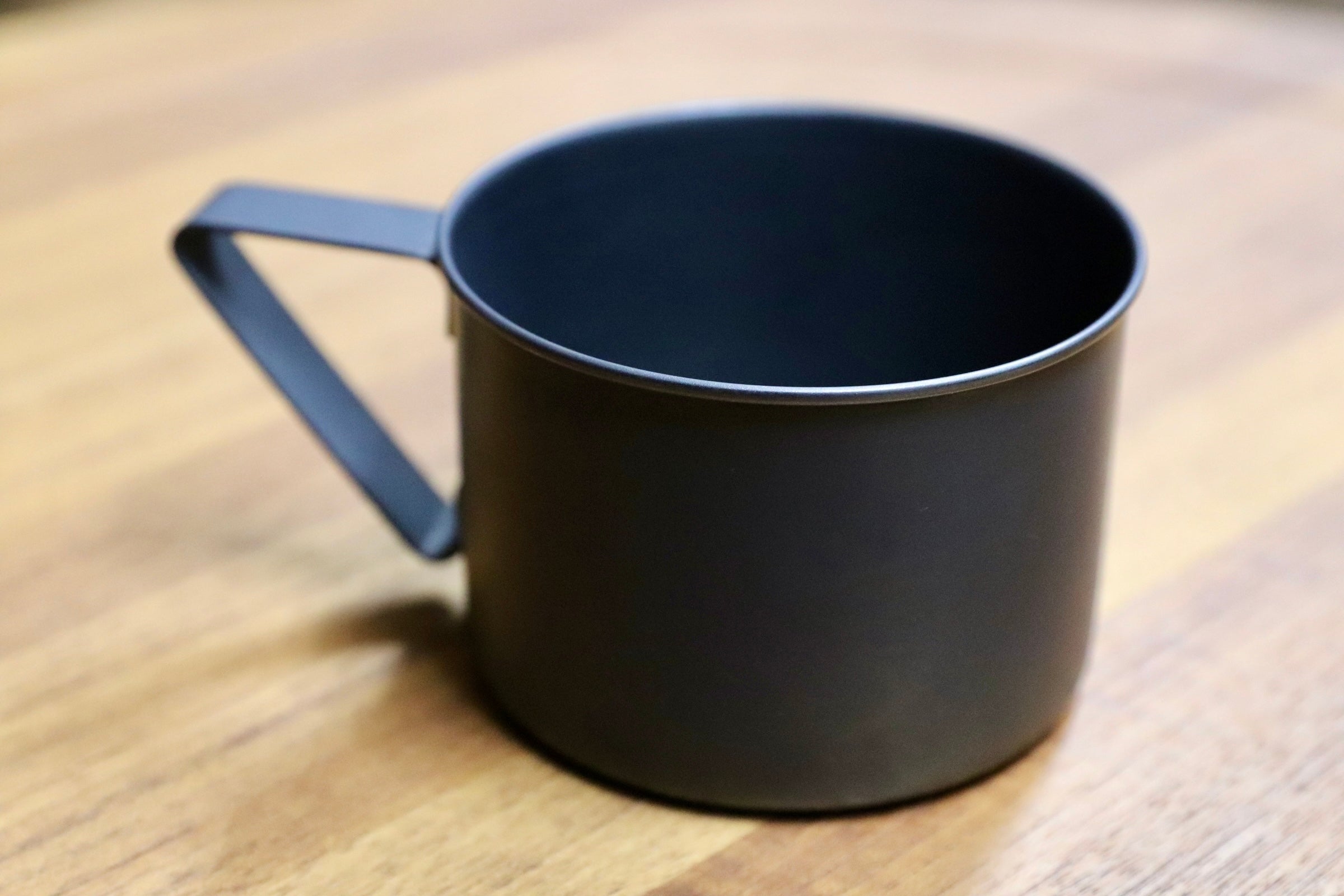 GMJO71○マグカップ ステンレス 黒染め 280ml アウトドア キャンプ コップ 燕三条 日本製 未使用品