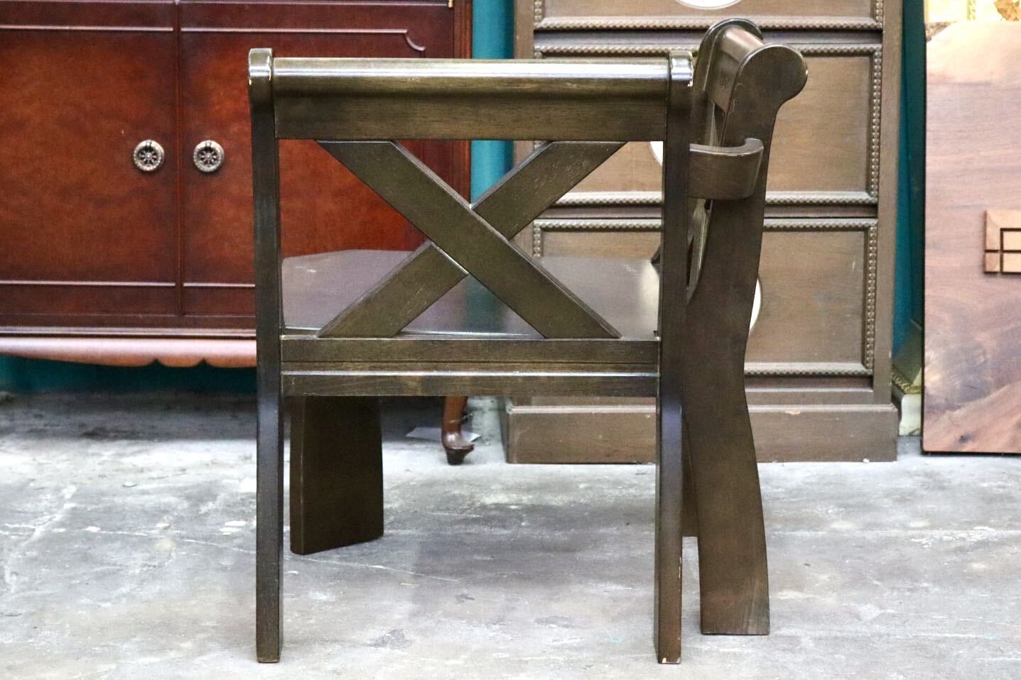 GMJH295A○karimoku / カリモク RUSTIC ルスティック コーナーベンチ ベンチチェア 椅子 国産家具 廃番 ヴィンテージ