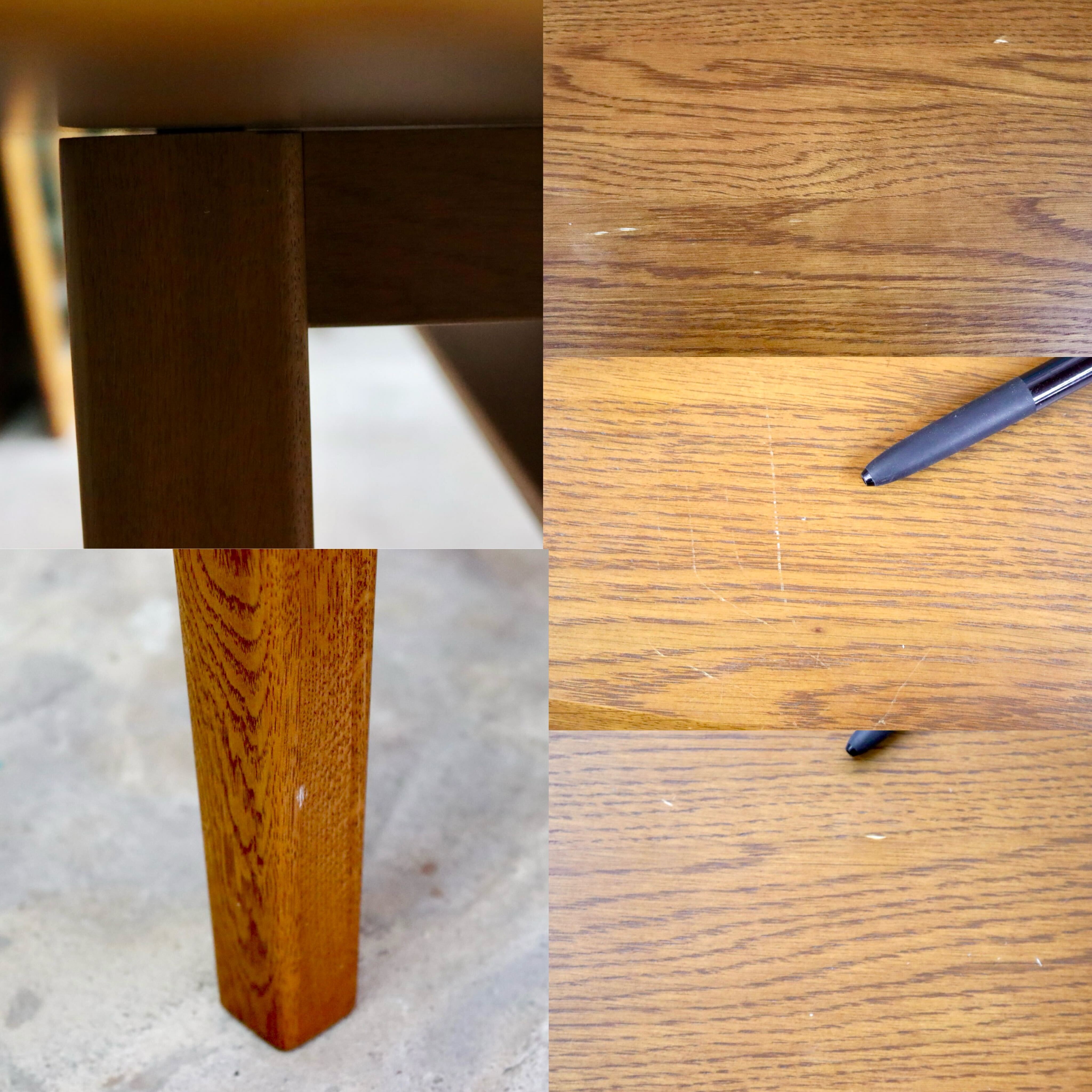 GMIK753H○unico / ウニコ WICK ダイニングテーブル 食卓テーブル 机 棚板付き 木製 オーク材 北欧スタイル クラシック