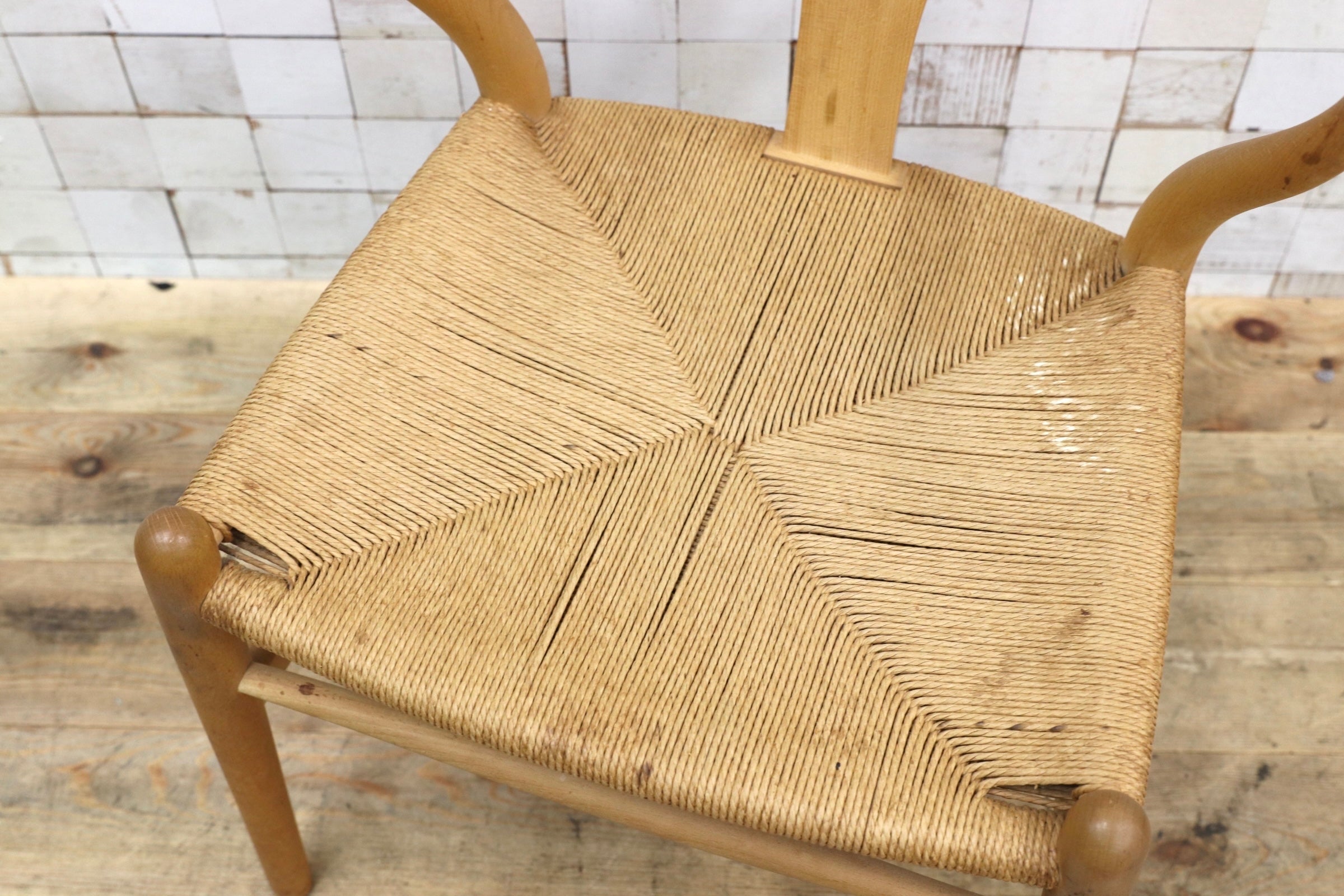 GMJS140B○CARL HANSEN & SON / カールハンセン&サン ビーチ材 CH24 Yチェア ウェグナー デンマーク製 1970年代頃 ヴィンテージ 北欧家具
