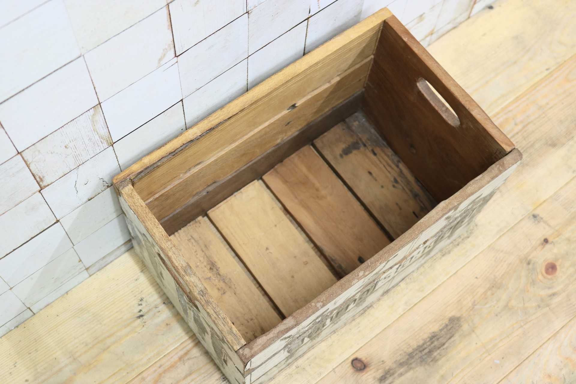 GMGT228A○journal standard furniture / ジャーナルスタンダードファニチャー ドリューボックス 木箱 ウッドボックス ヴィンテージ 什器