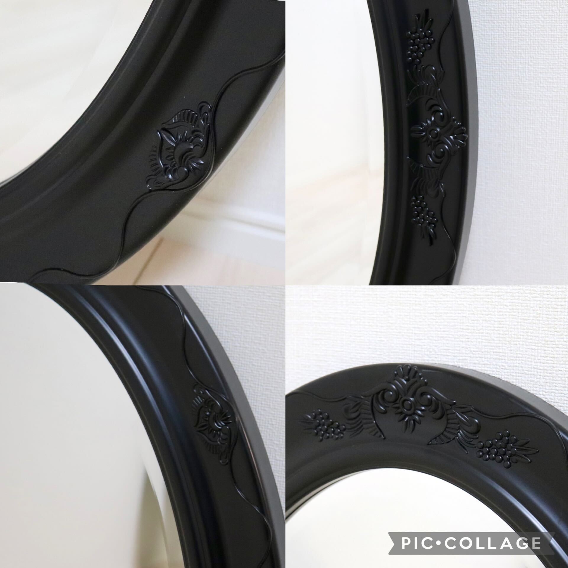 GMIK745U○ウォールミラー 壁掛け鏡 姿見 壁掛けミラー 全身鏡 立て掛けミラー 鏡 クラシック調