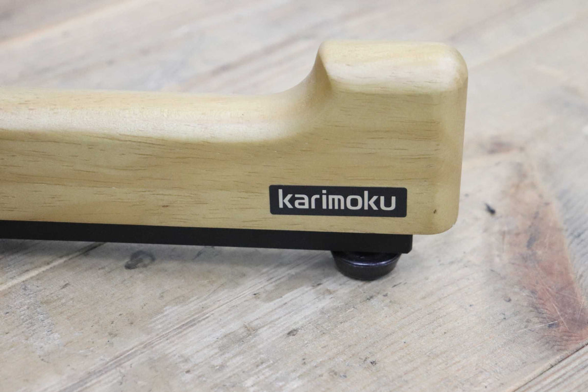 GMJH377◯karimoku / カリモク ポールハンガー コートハンガー 帽子掛け ハンガーラック オールドカリモク 国産家具 レトロ 展示品