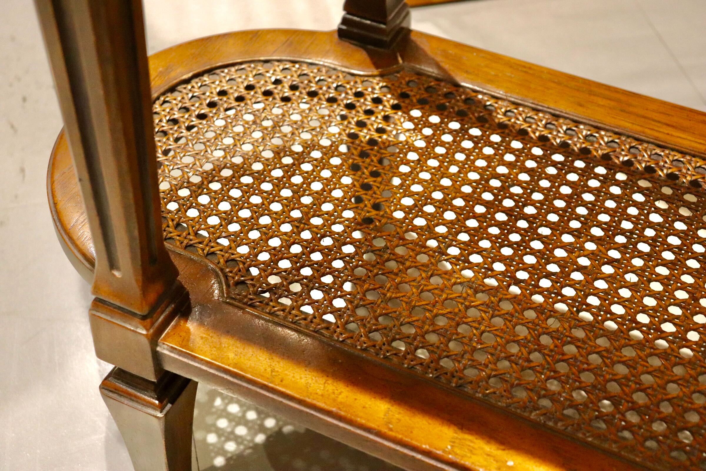 GMIK668◯DREXEL HERITAGE / ドレクセルヘリテイジ キャメオクラシックス サイドテーブル 花台 マホガニー 定価29.1万