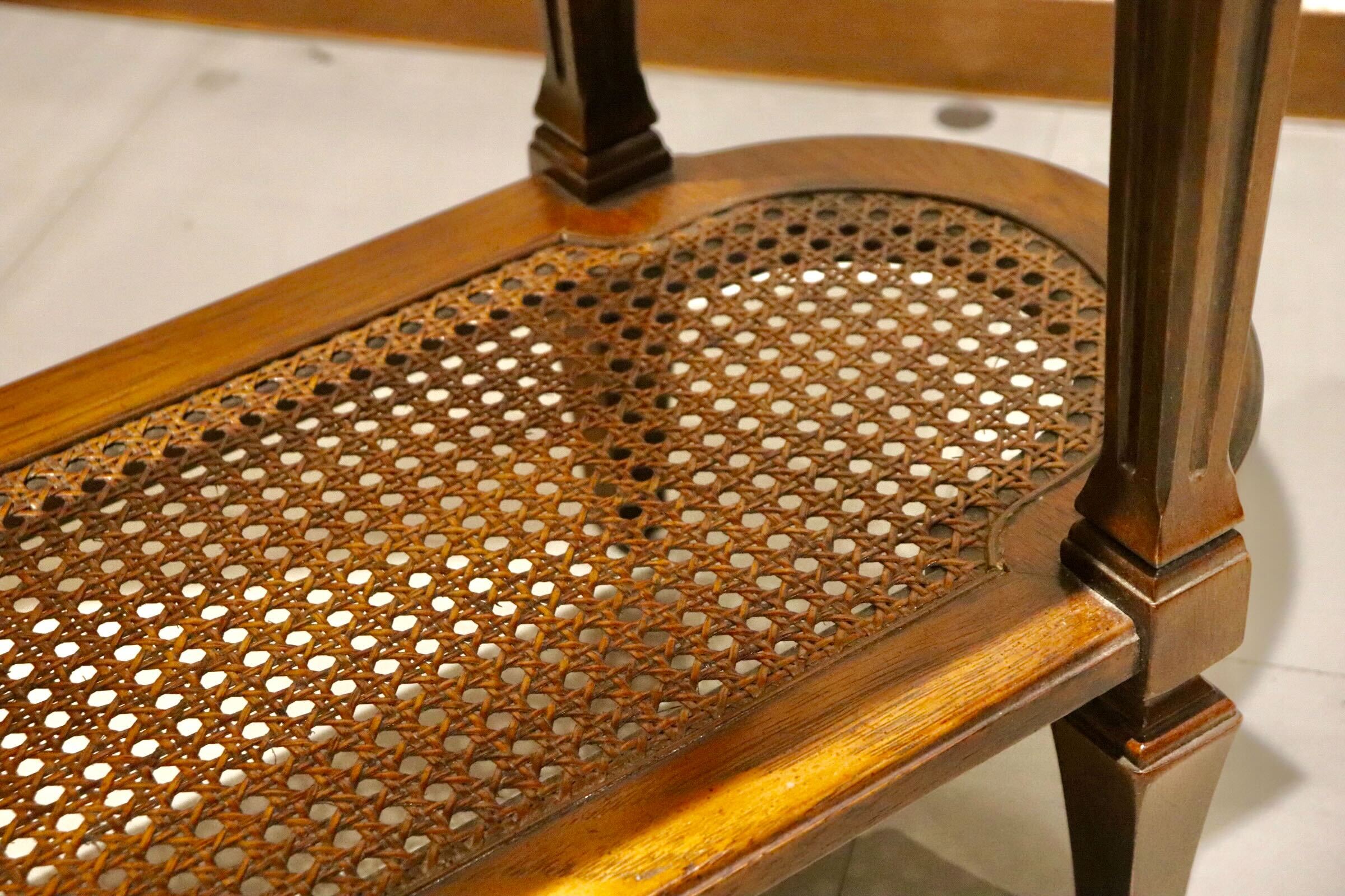 GMIK668◯DREXEL HERITAGE / ドレクセルヘリテイジ キャメオクラシックス サイドテーブル 花台 マホガニー 定価29.1万