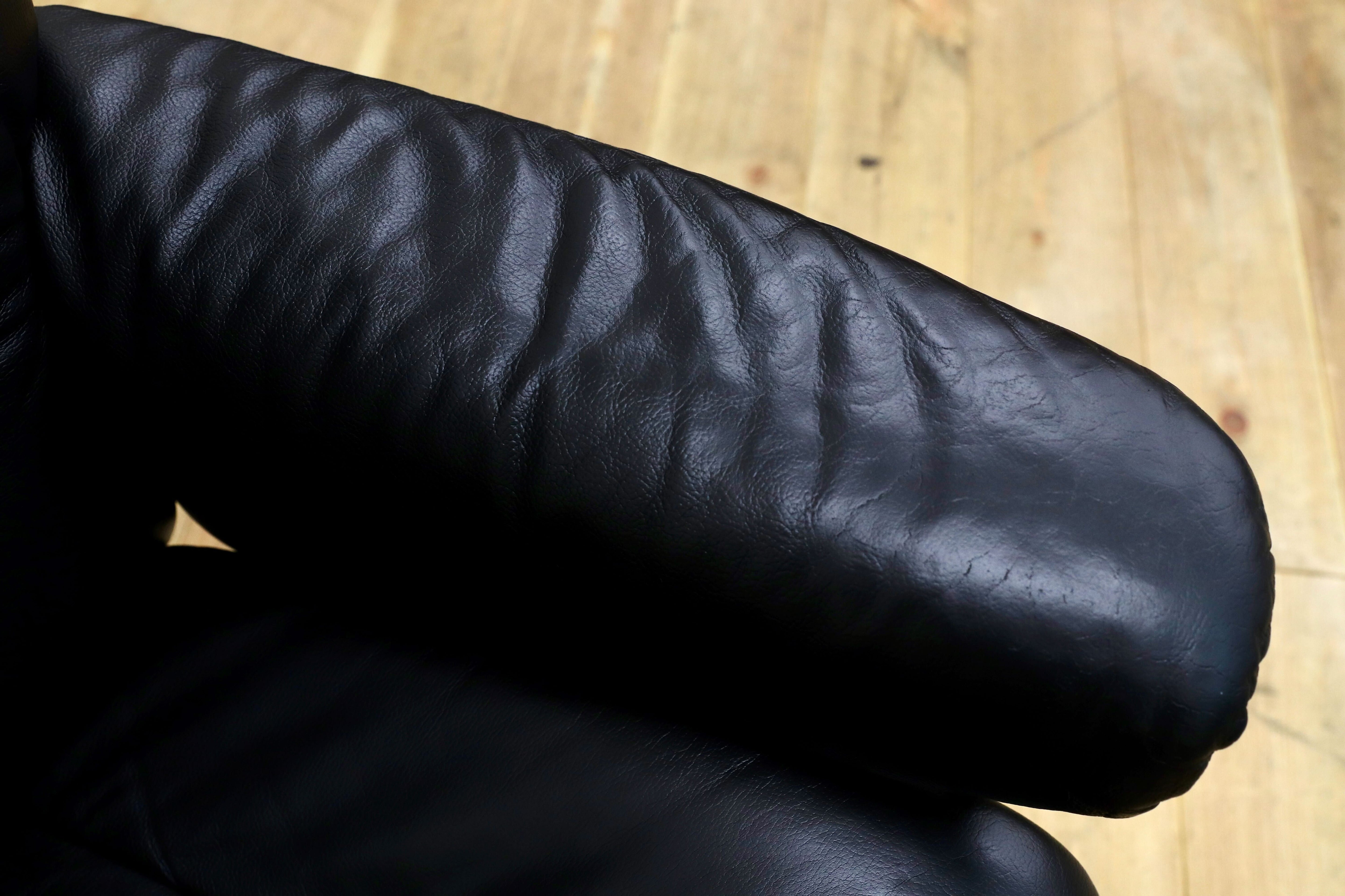 GMIK233C○EKORNES / エコーネス ストレスレスチェア リクライニングチェア ブラック 本革 北欧 ノルウェー 1人掛けソファ シングルソファ