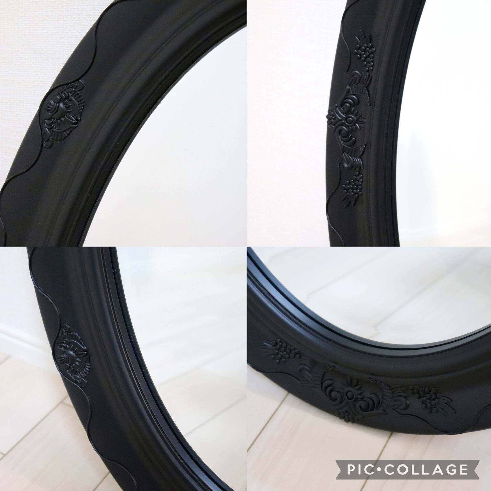 GMIK745W○ウォールミラー 壁掛け鏡 姿見 壁掛けミラー 全身鏡 立て掛けミラー 鏡 クラシック調