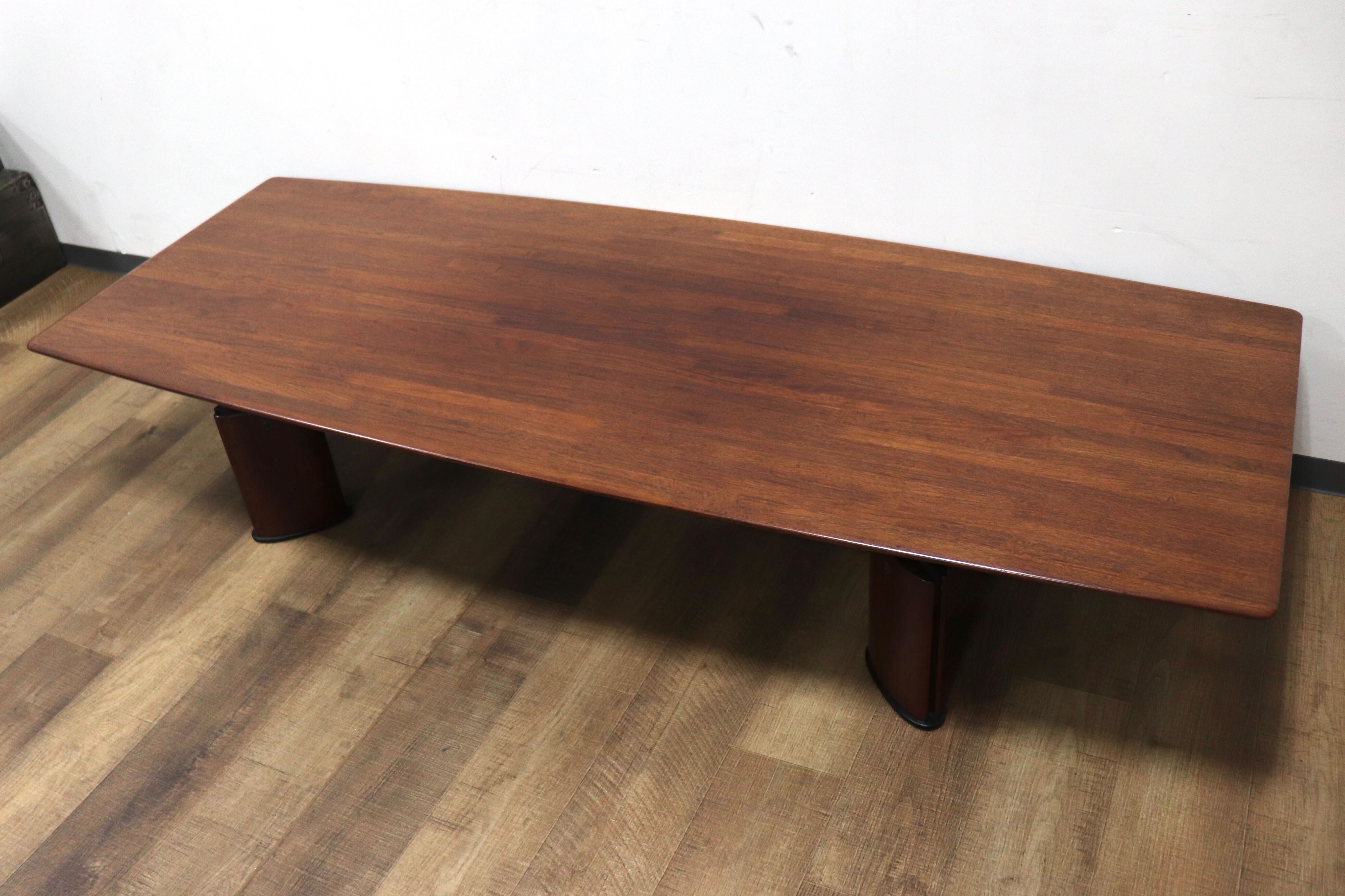 GMHN34Dkarimoku / カリモク vivente ビベンテ センターテーブル リビングテーブル 応接 花梨材 最高級 モダン 定価約39万 展示品