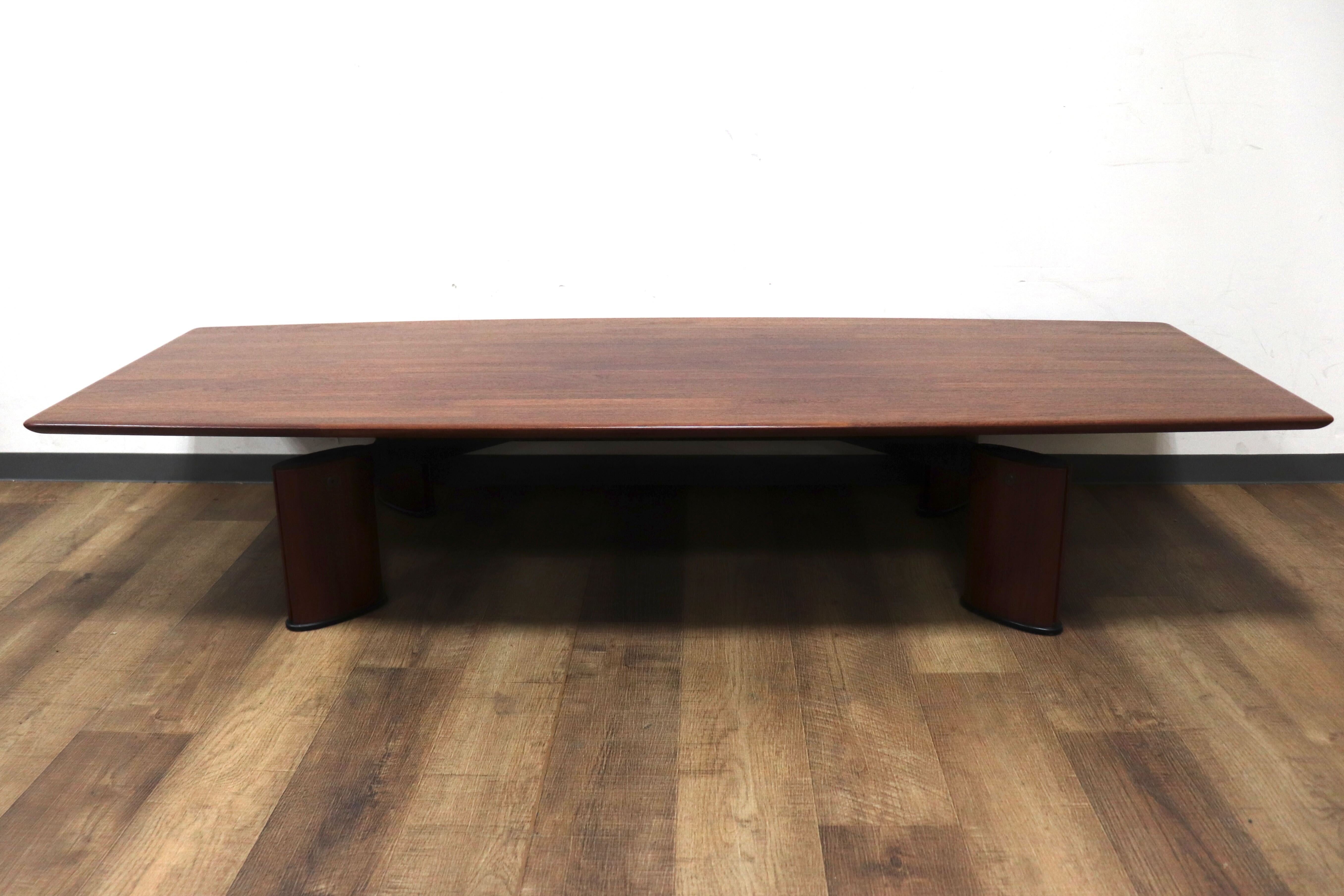 GMHN34Dkarimoku / カリモク vivente ビベンテ センターテーブル リビングテーブル 応接 花梨材 最高級 モダン 定価約39万 展示品