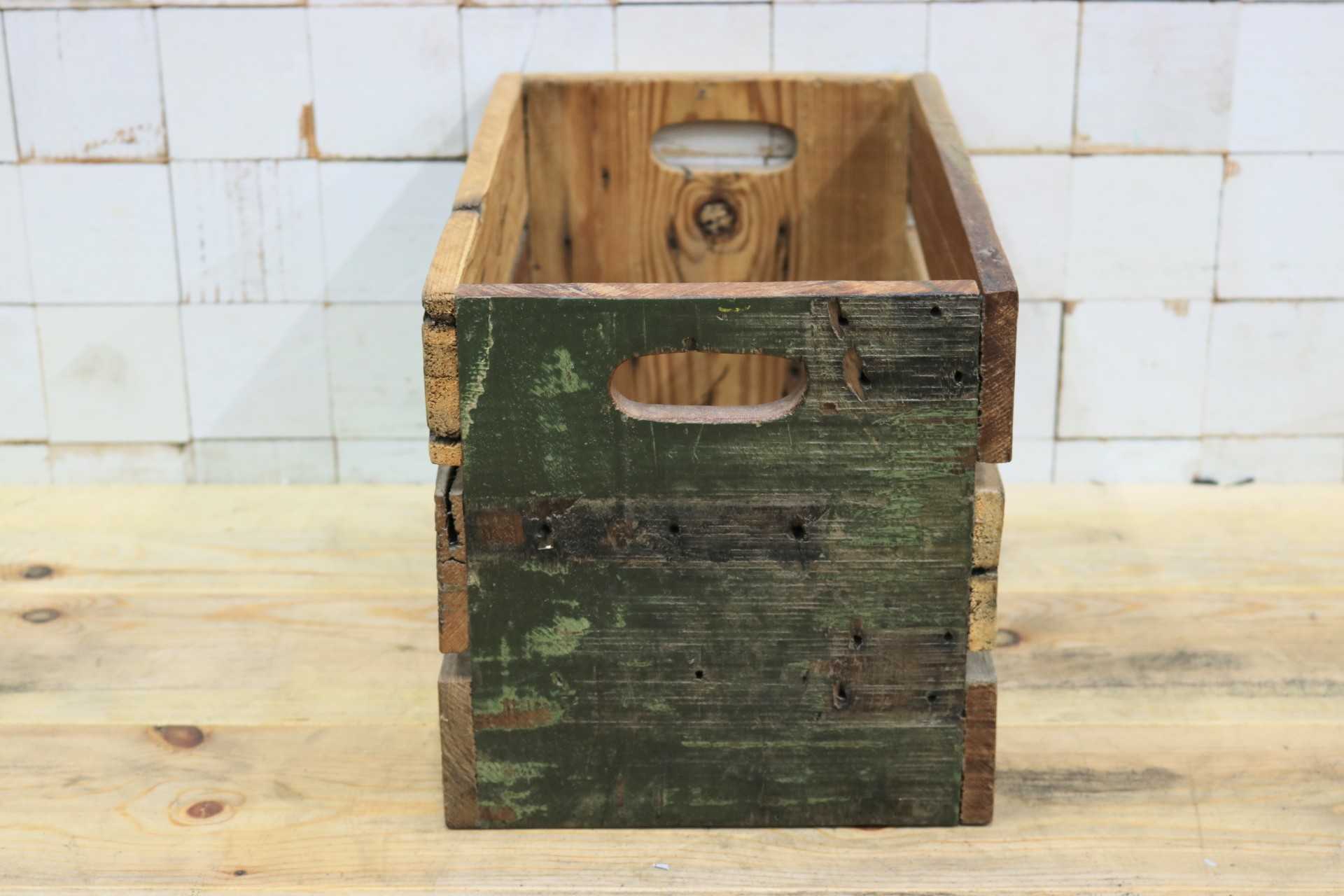 GMGT228B○journal standard furniture / ジャーナルスタンダードファニチャー ドリューボックス 木箱 ウッドボックス ヴィンテージ 什器