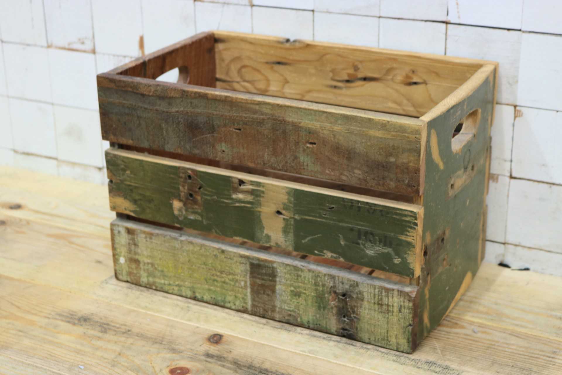 GMGT228B○journal standard furniture / ジャーナルスタンダードファニチャー ドリューボックス 木箱 ウッドボックス ヴィンテージ 什器