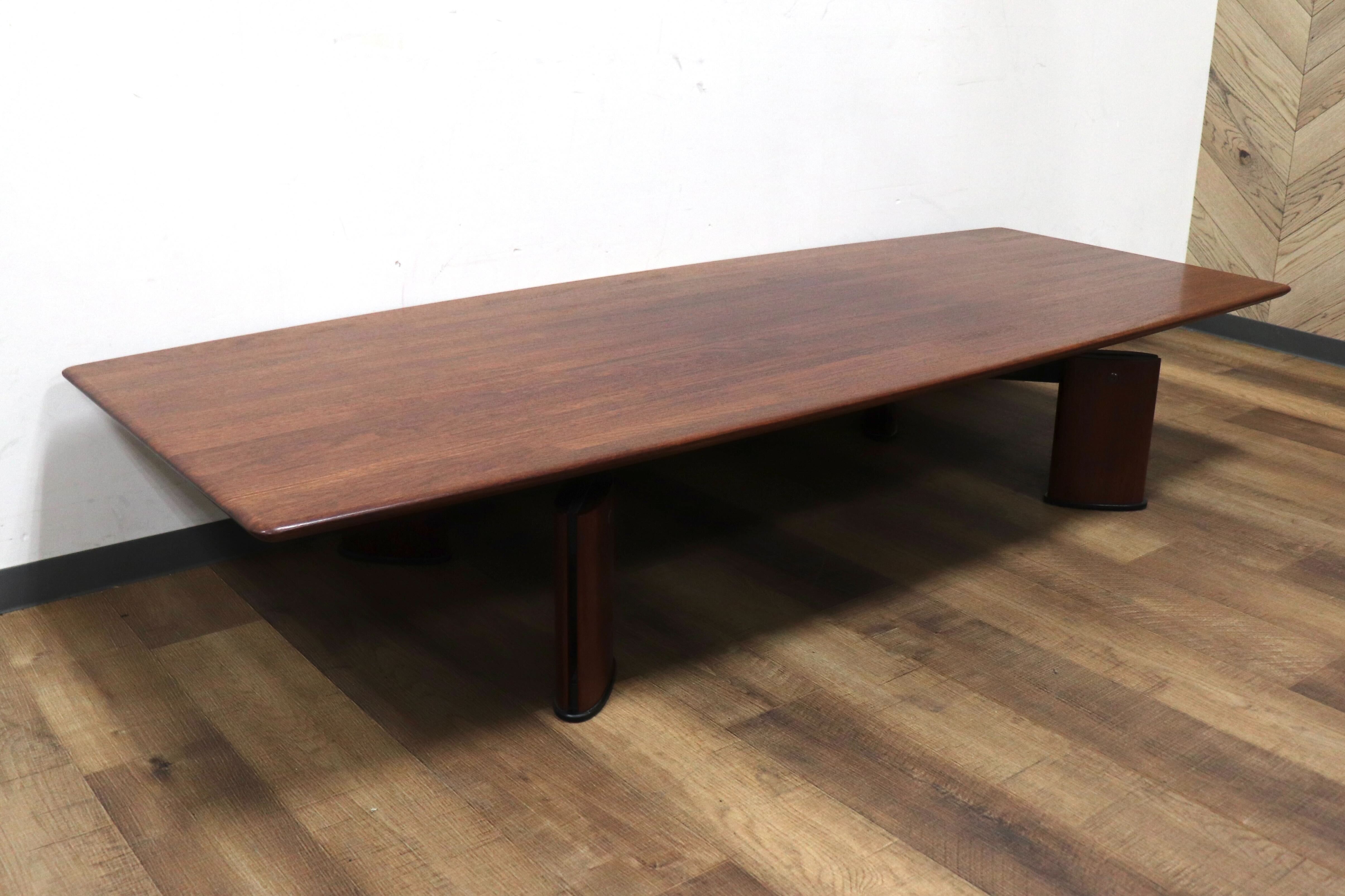 GMHN34Dkarimoku / カリモク vivente ビベンテ センターテーブル リビングテーブル 応接 花梨材 最高級 モダン 定価約39万 展示品