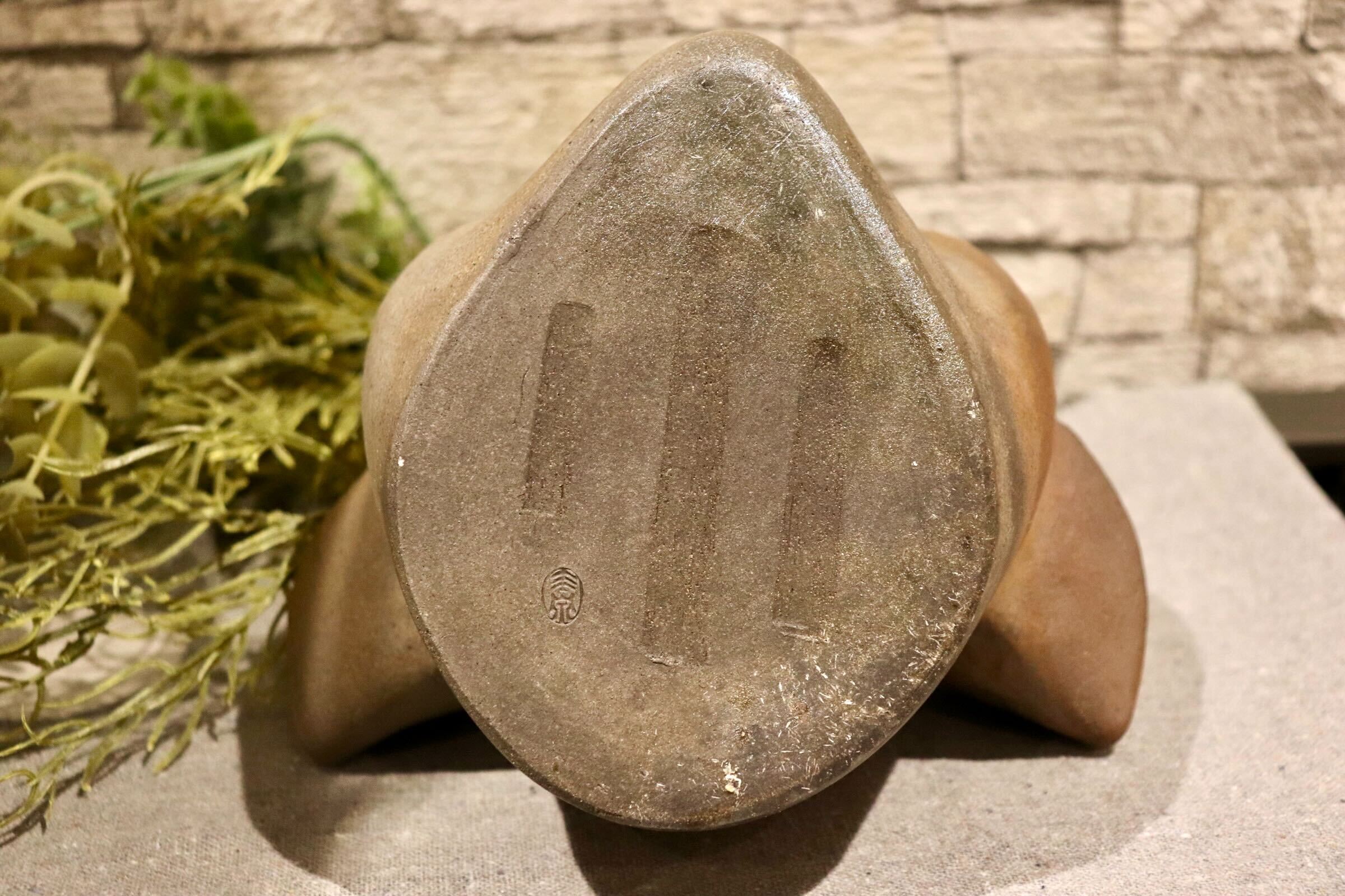 GMIO250B◯圭泉窯 丹波焼 香炉 陶器 置物 伝統工芸 丹波篠山 未使用