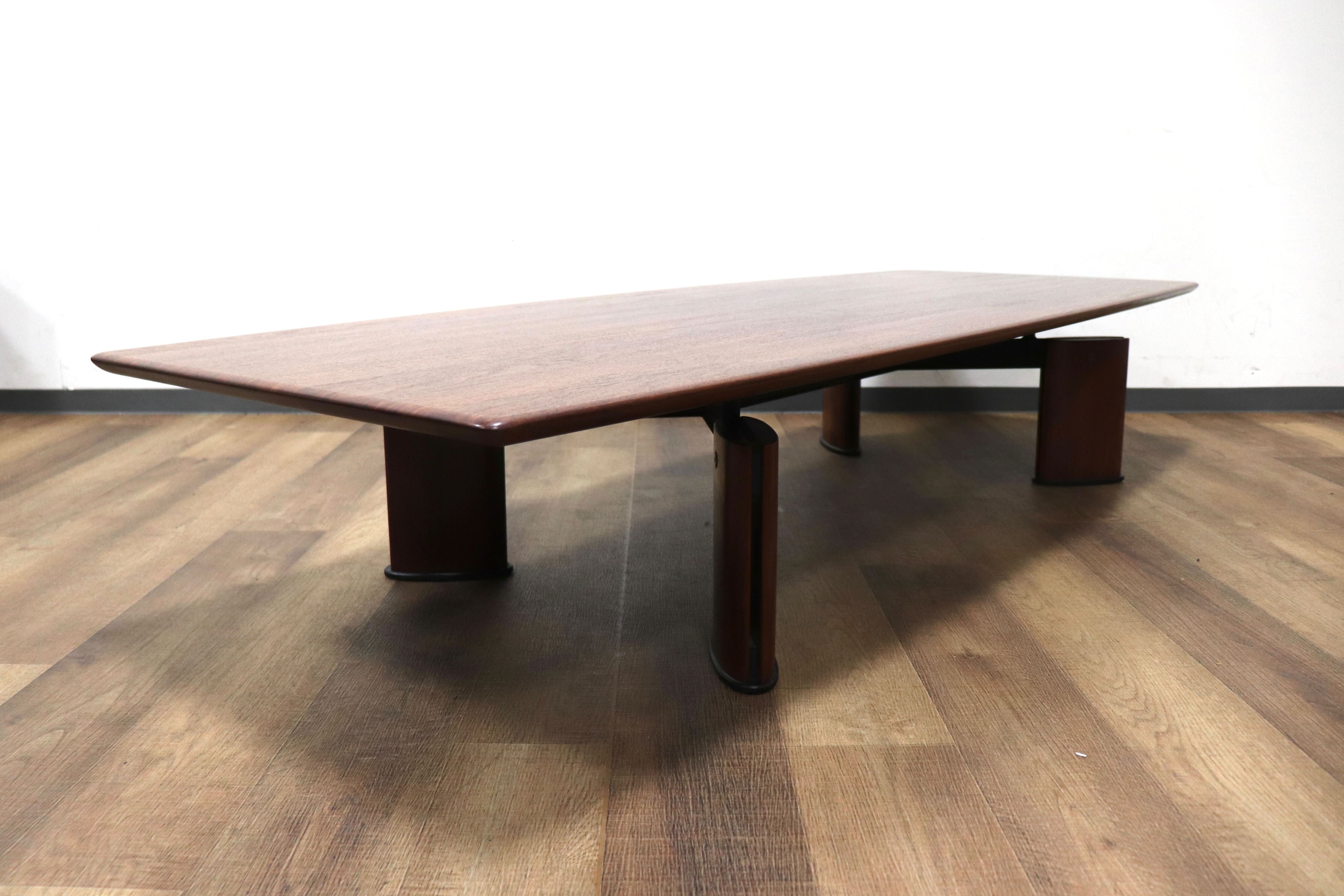 GMHN34Dkarimoku / カリモク vivente ビベンテ センターテーブル リビングテーブル 応接 花梨材 最高級 モダン 定価約39万 展示品