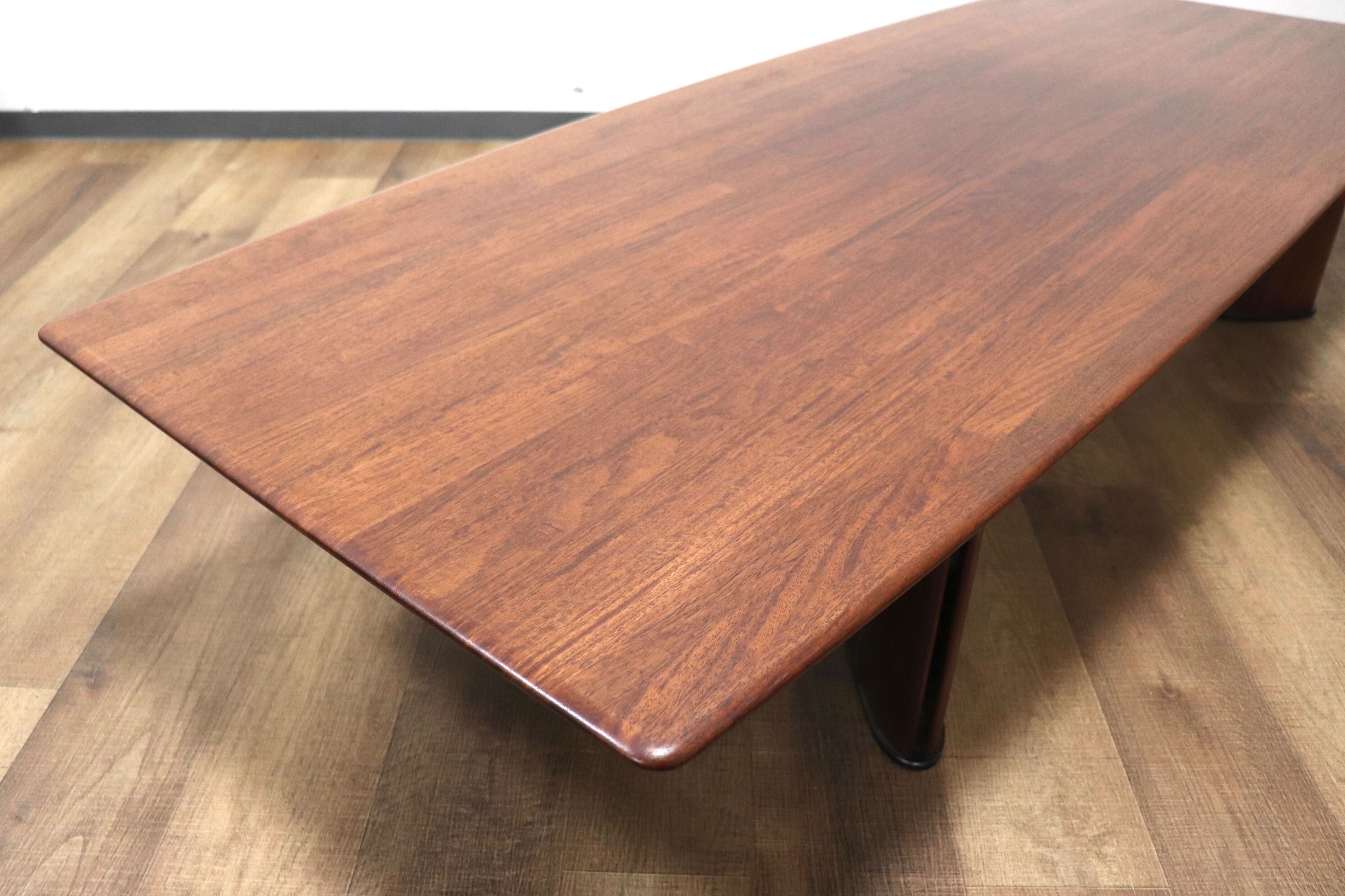 GMHN34Dkarimoku / カリモク vivente ビベンテ センターテーブル リビングテーブル 応接 花梨材 最高級 モダン 定価約39万 展示品