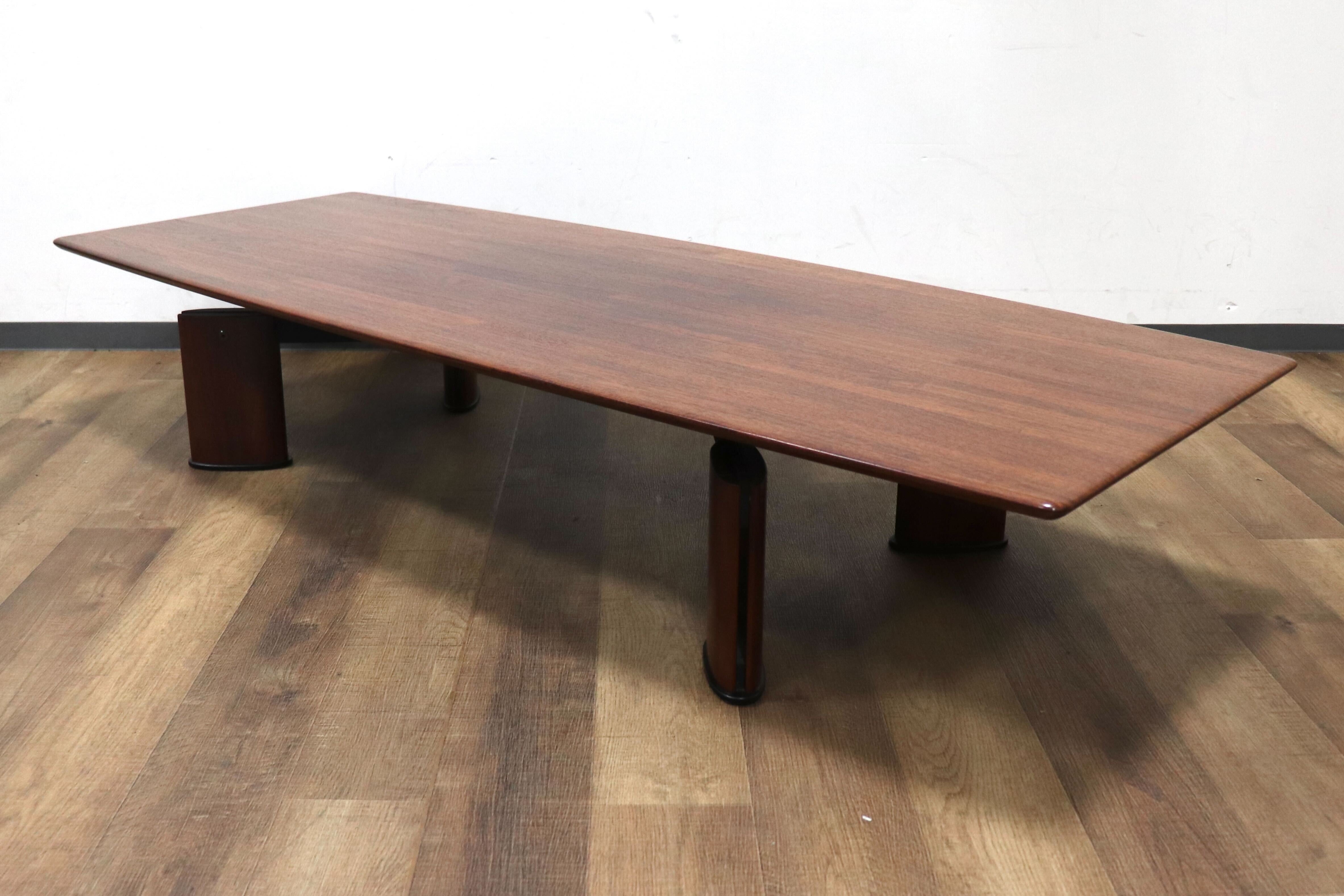 GMHN34Dkarimoku / カリモク vivente ビベンテ センターテーブル リビングテーブル 応接 花梨材 最高級 モダン 定価約39万 展示品