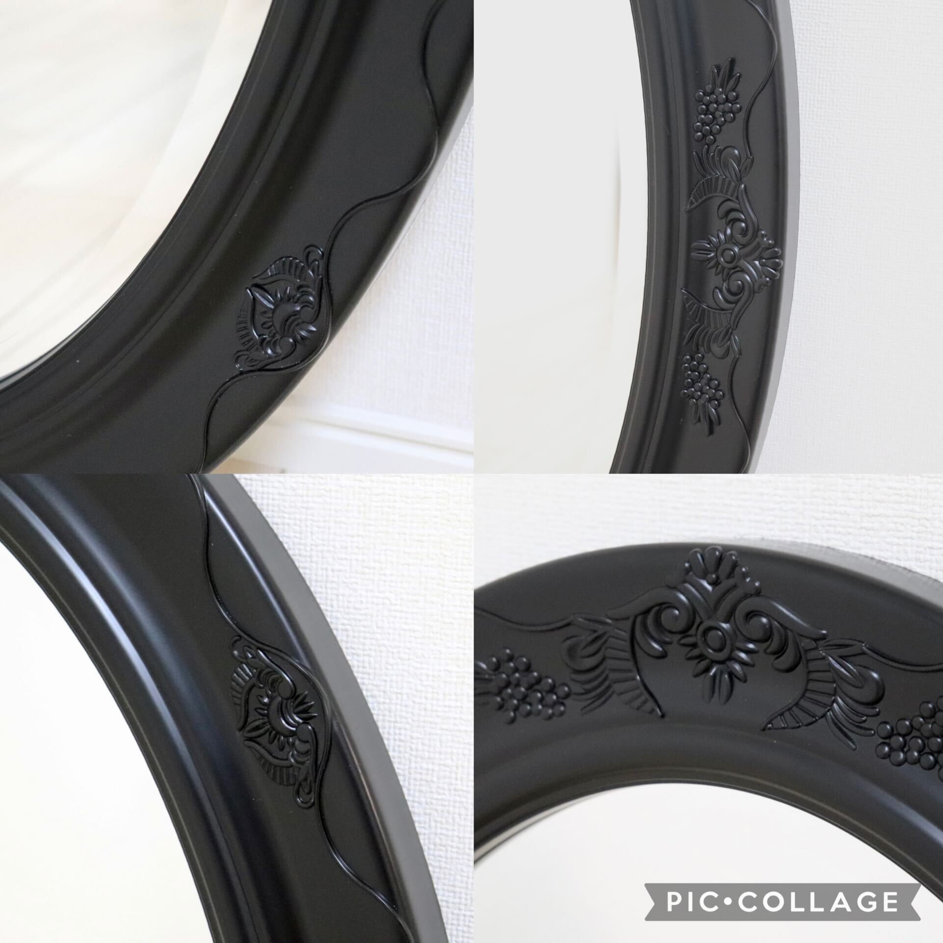 GMIK745Y○ウォールミラー 壁掛け鏡 姿見 壁掛けミラー 全身鏡 立て掛けミラー 鏡 クラシック調